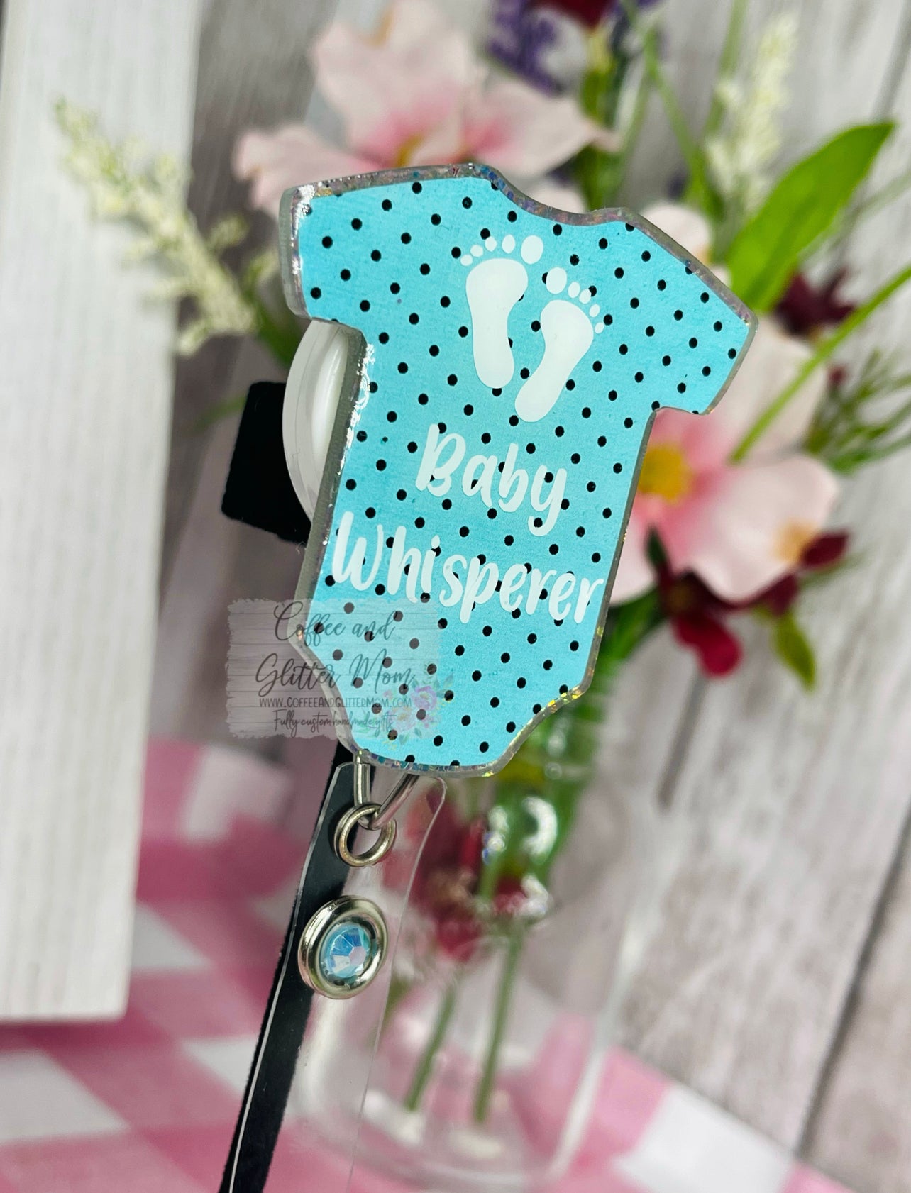 Baby Whisperer Onesie Badge Reel