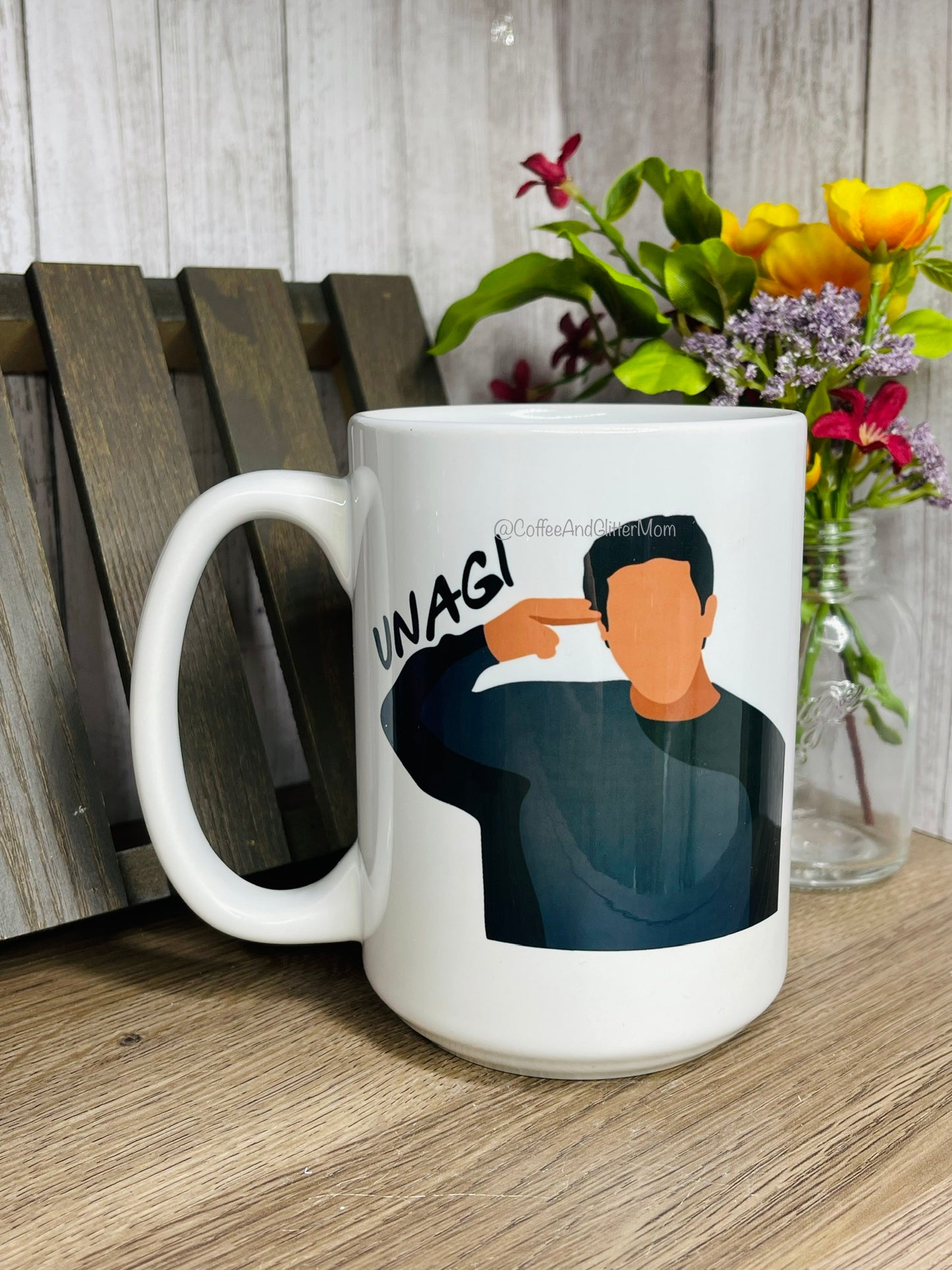 Unagi/Salmon Skin Roll Two-Sided Friends Ceramic Mug