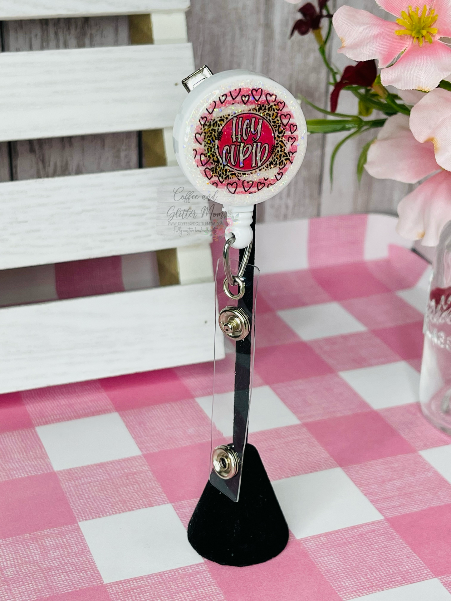 Hey Cupid Valentines Badge Reel