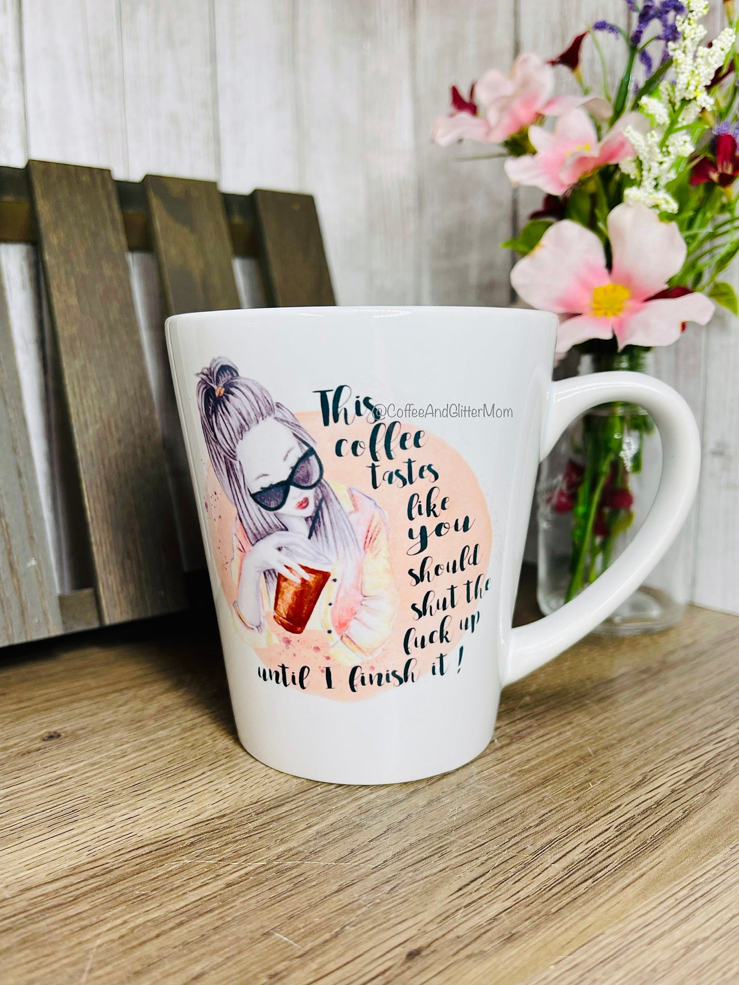 I May Be Wrong/This Coffee 12oz Ceramic Mug