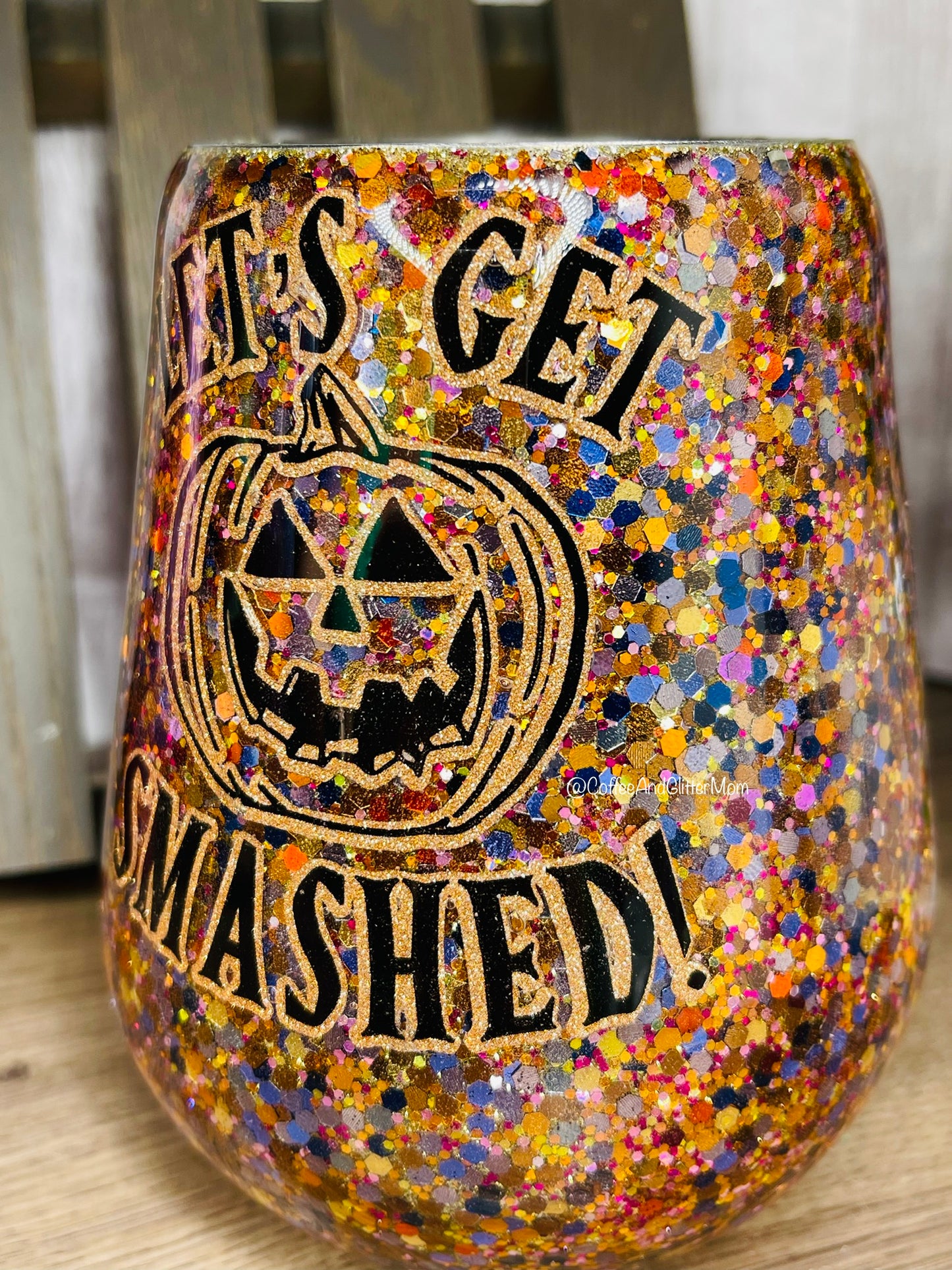 Let's Get Smashed 14oz Wine Tumbler