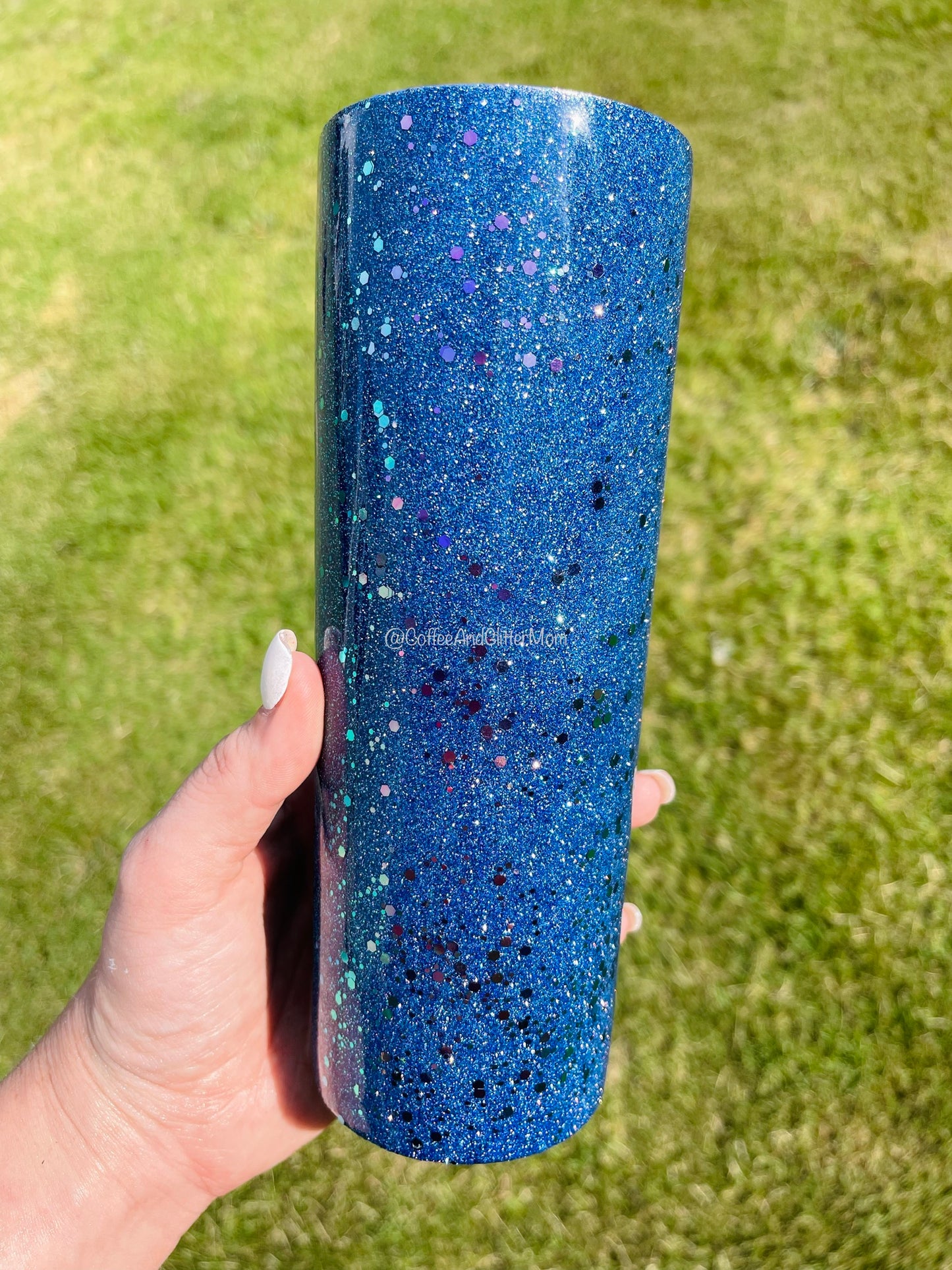 Incognito Fine to Chunky Skinny Tumbler With Straw