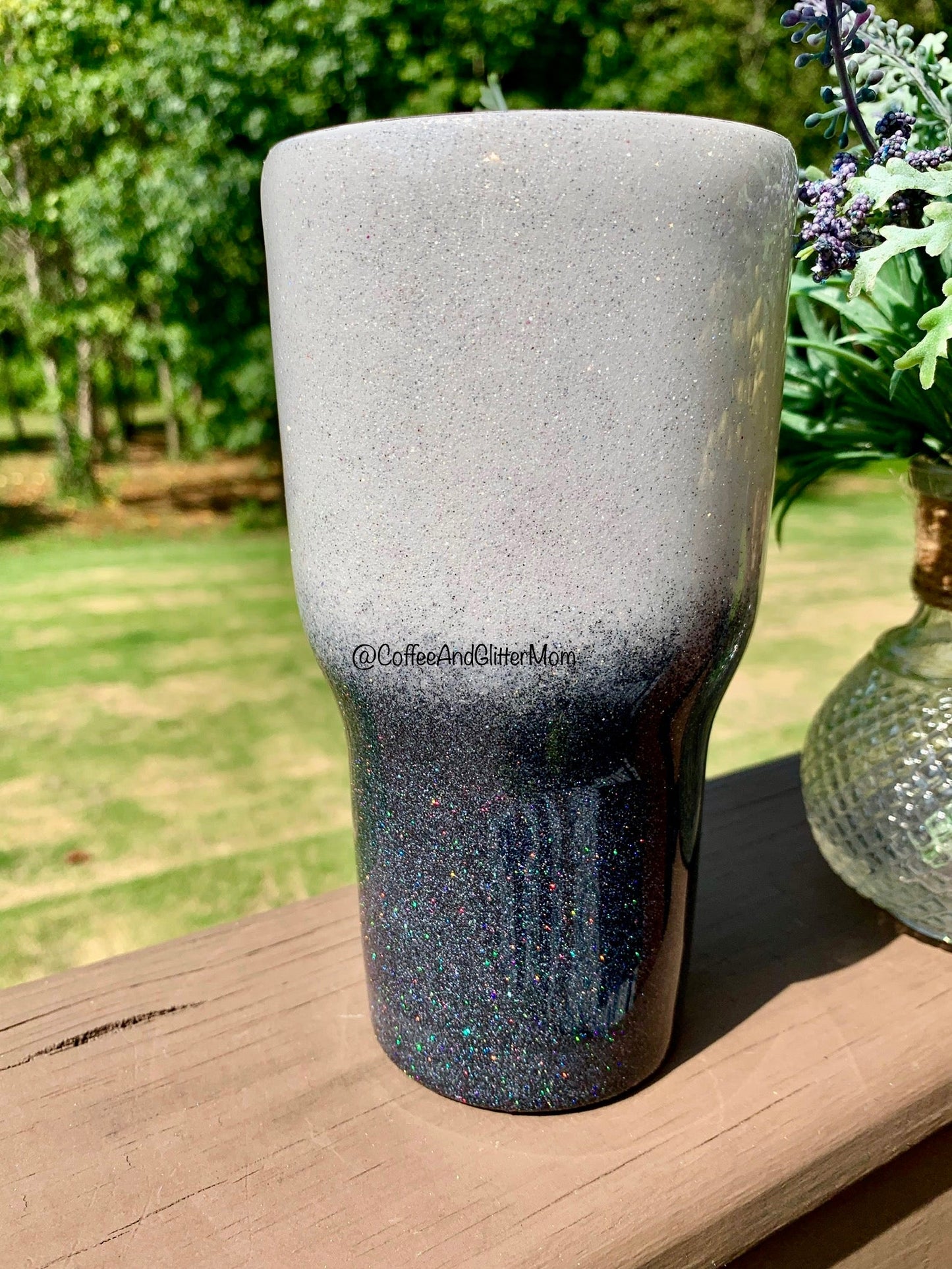 The Holographic Gunmetal Flash Tumbler