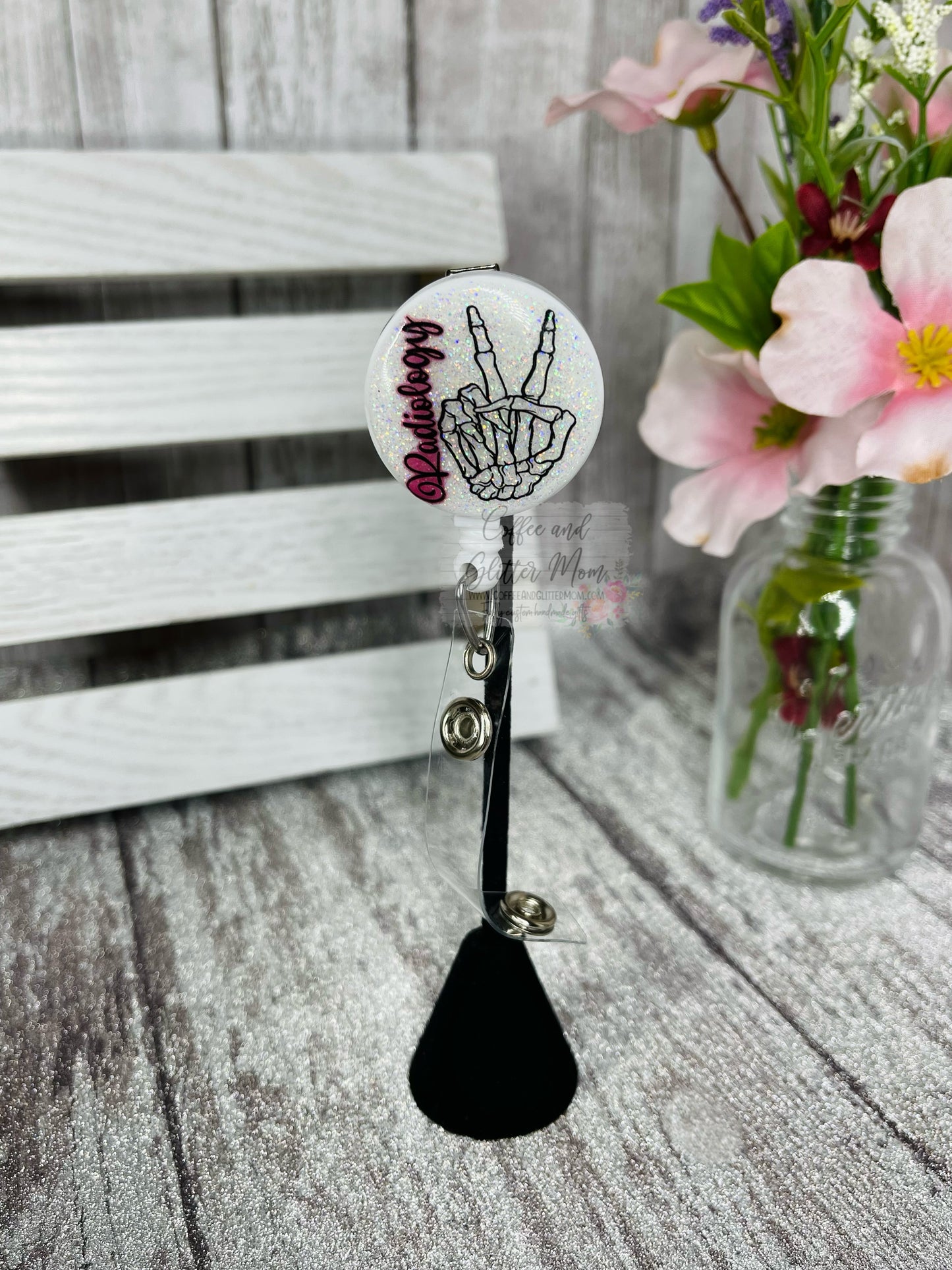 Radiology Peace Badge Reel