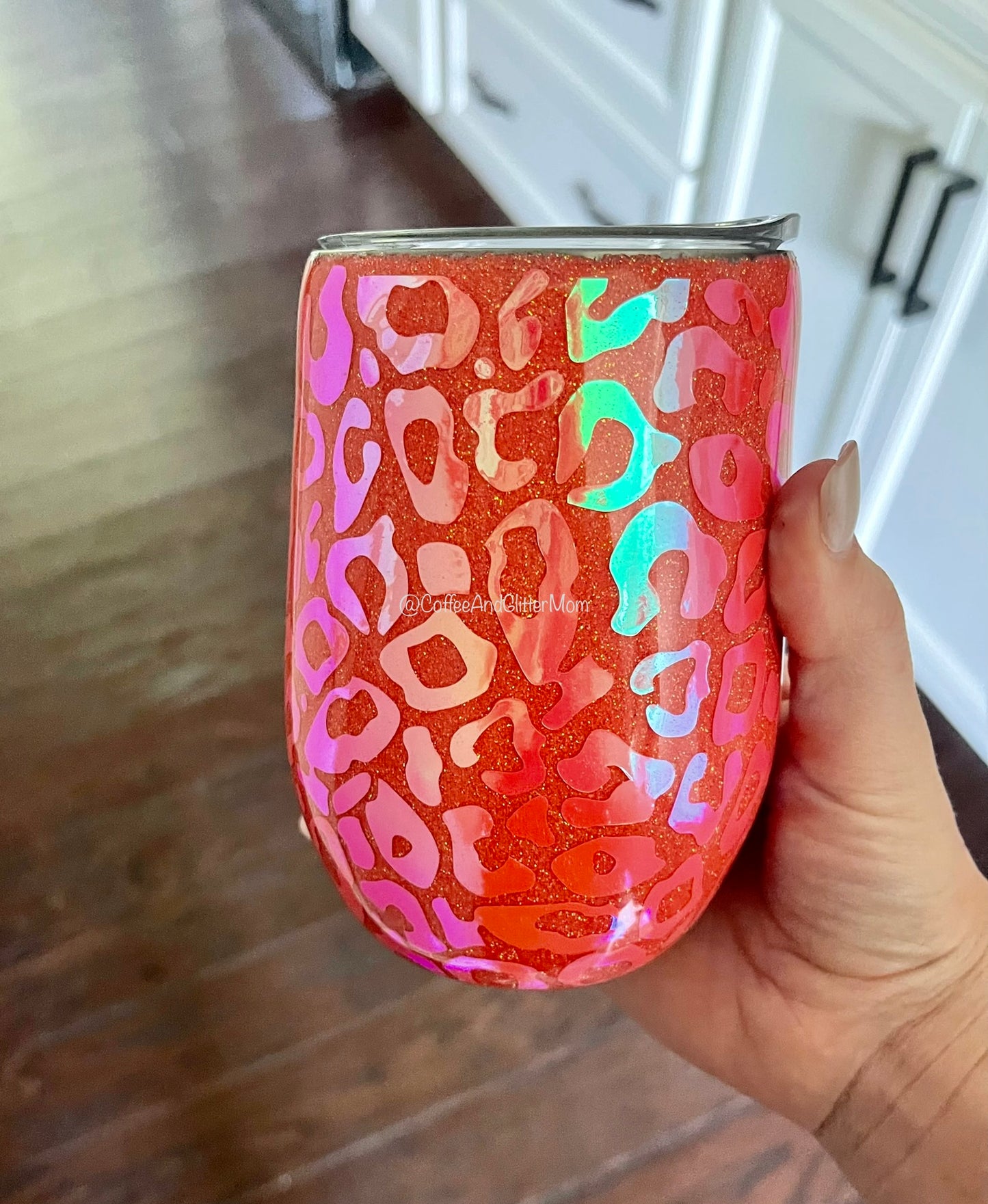 Sunfire Animal Print Wine Tumbler
