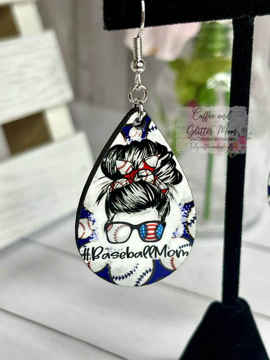 Baseball Mom Earrings