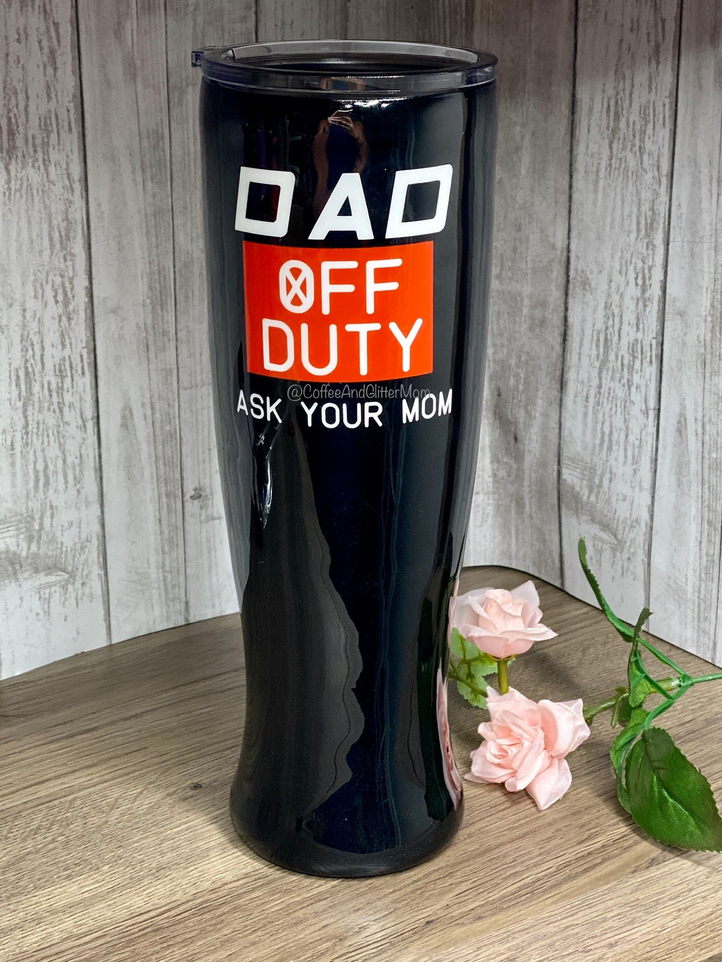 Black, Red or White Painted Tumbler