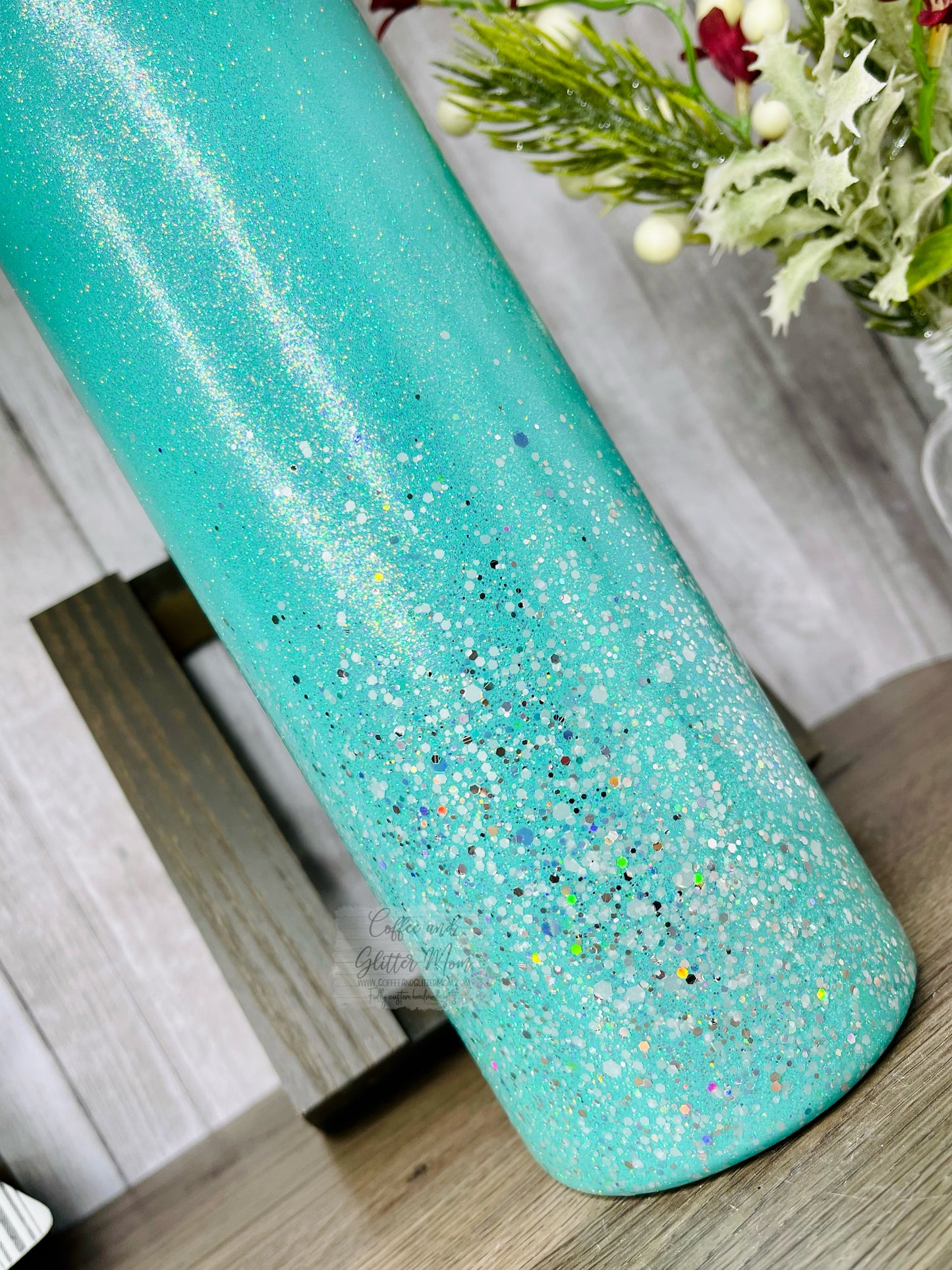 Classy Teal 20oz Skinny