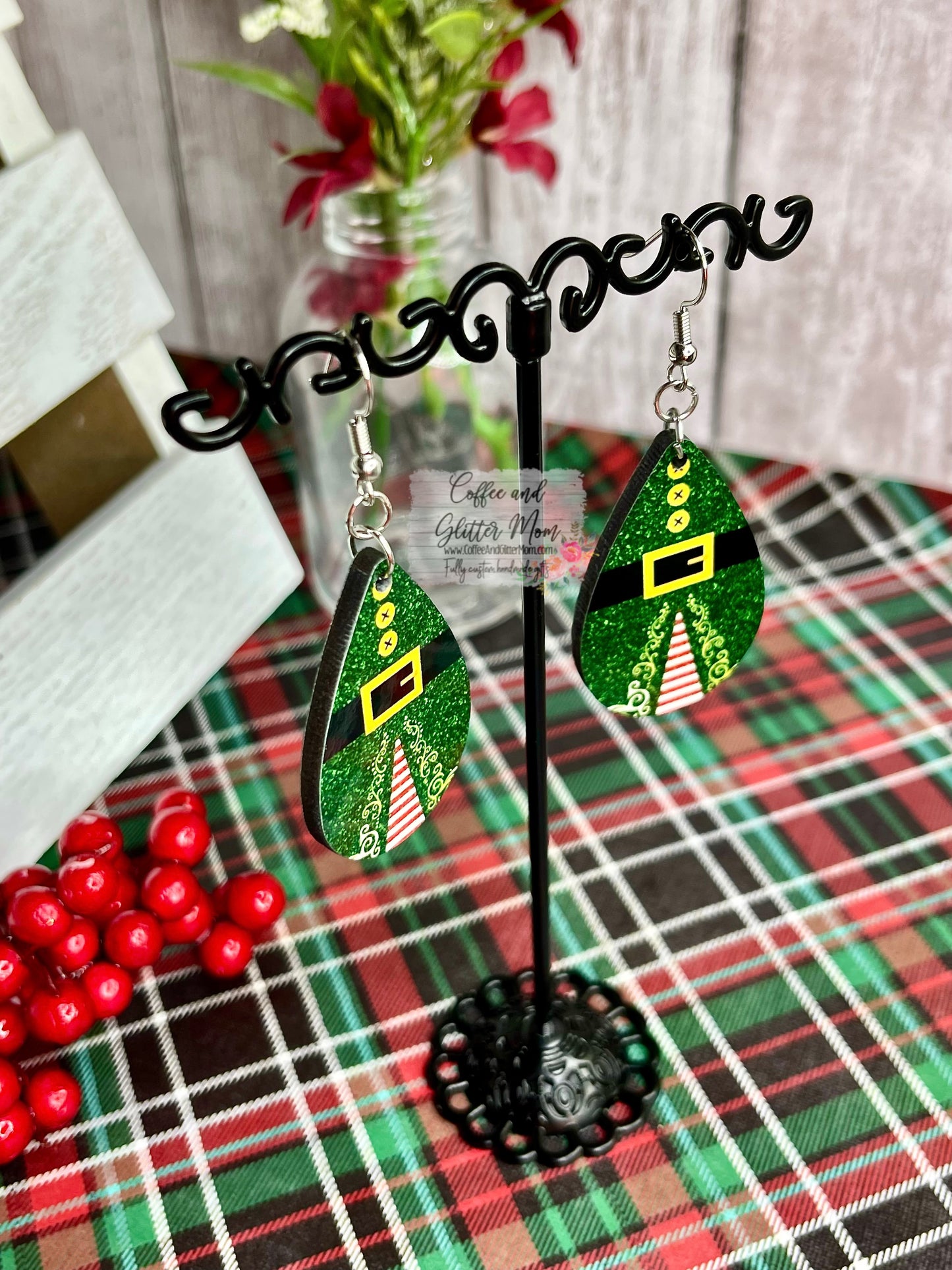 Christmas Elf Attire Earrings