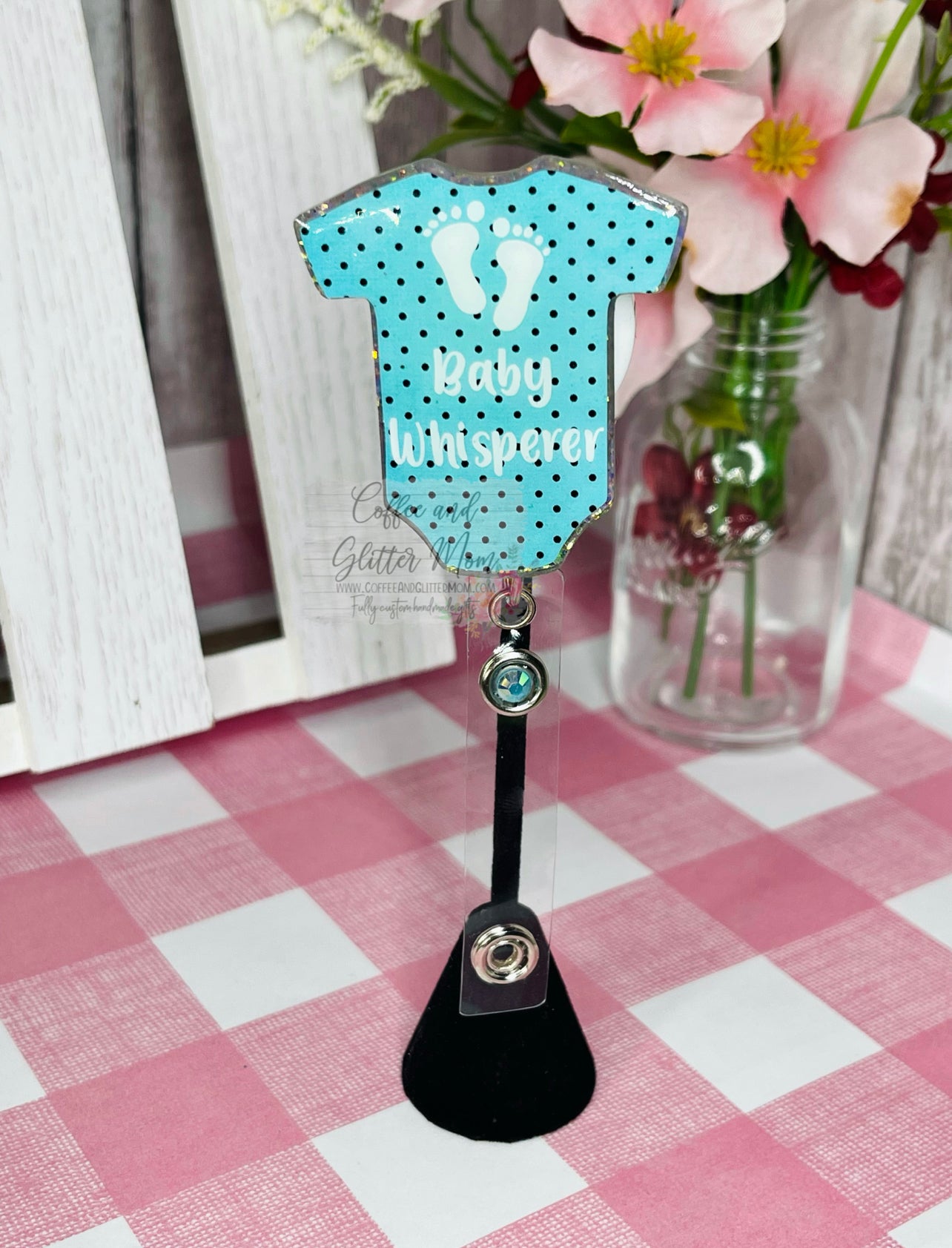 Baby Whisperer Onesie Badge Reel
