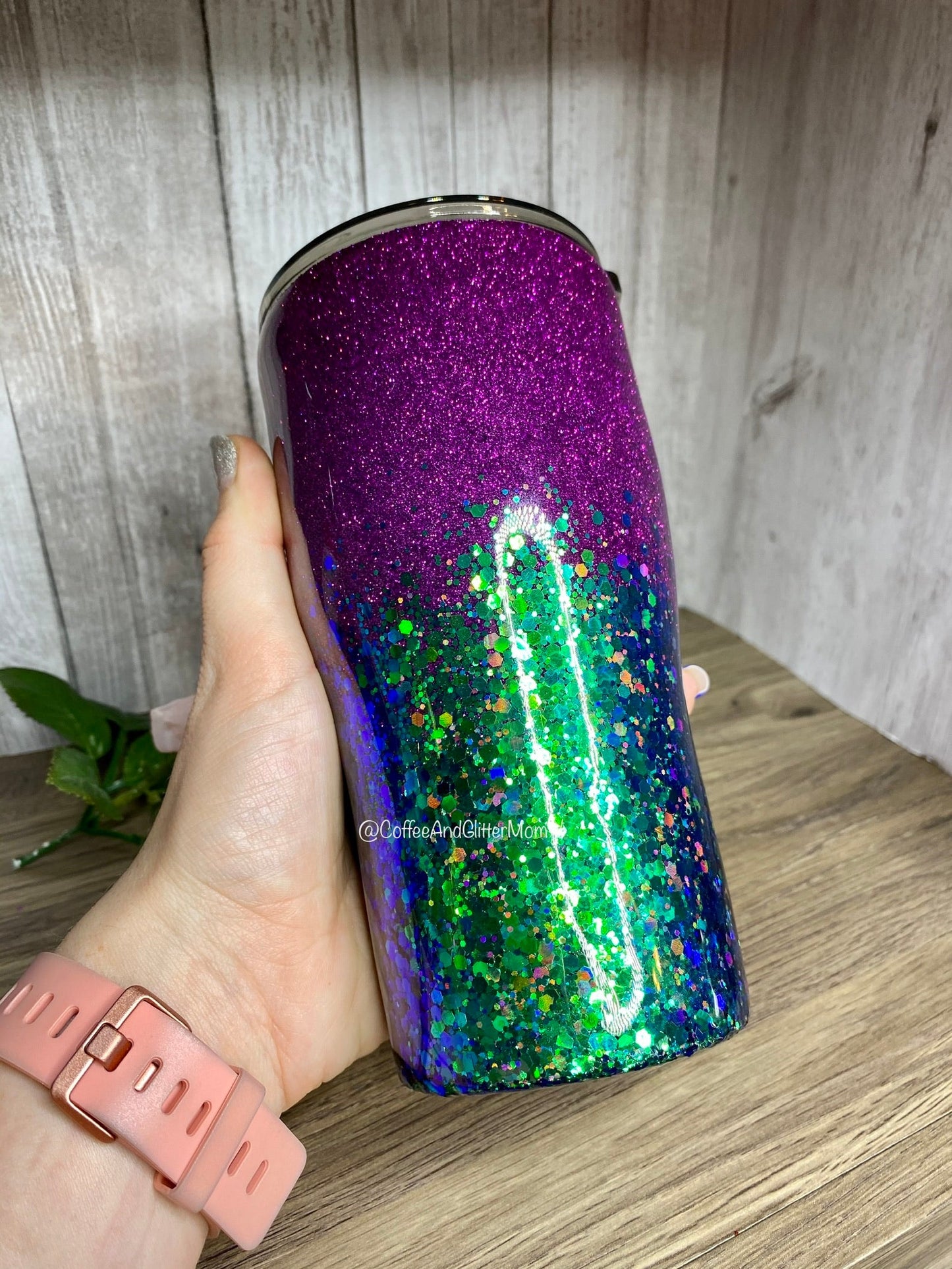 The Into The Deep Plum Tumbler