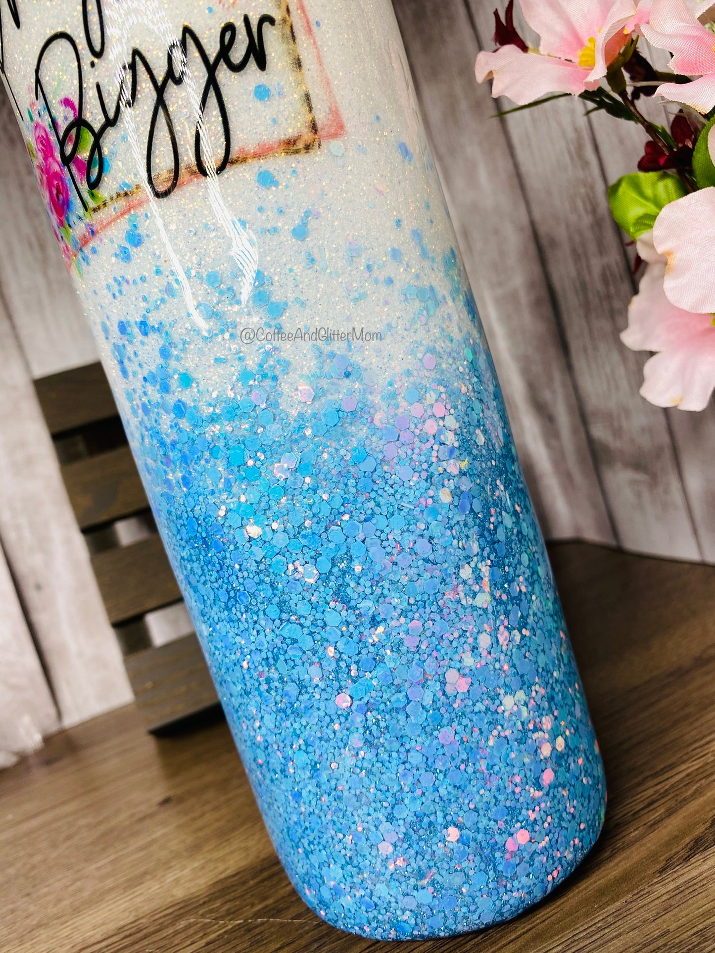 Dream Big, Pray Bigger 30oz Skinny With Straw