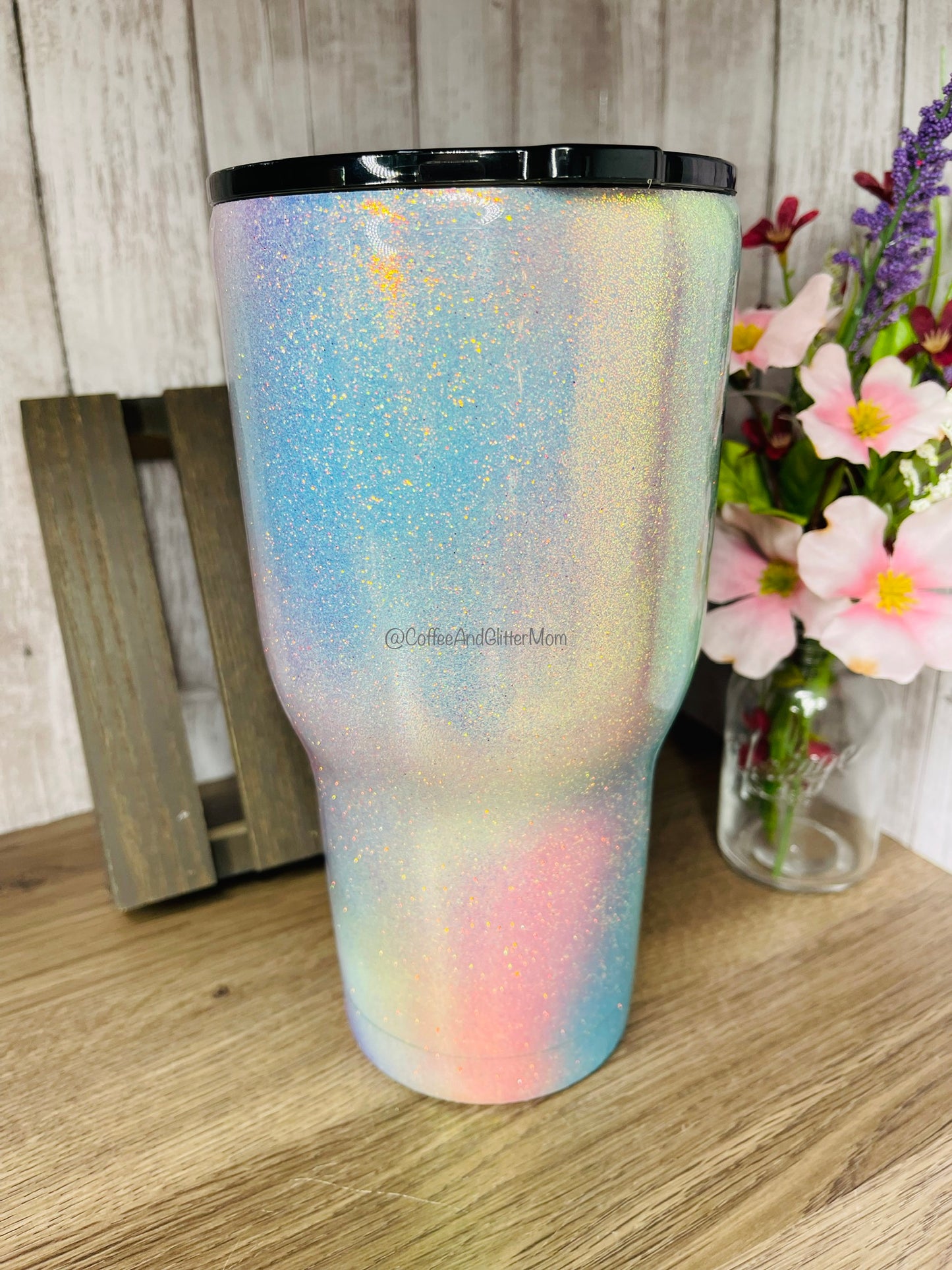 Summer Vibes Tie-Dye 30oz Slim Curve