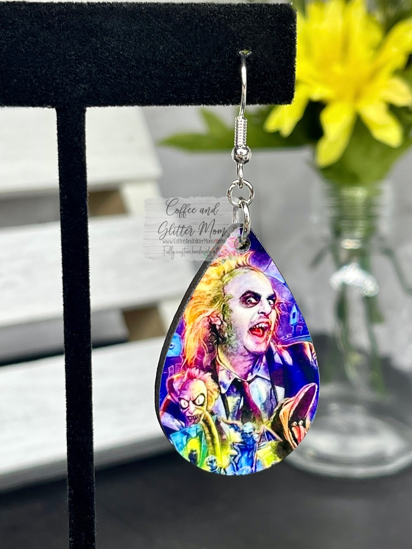 Dead Man Teardrop Earrings