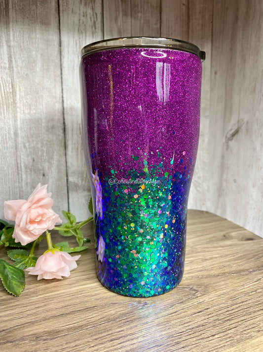 The Into The Deep Plum Tumbler
