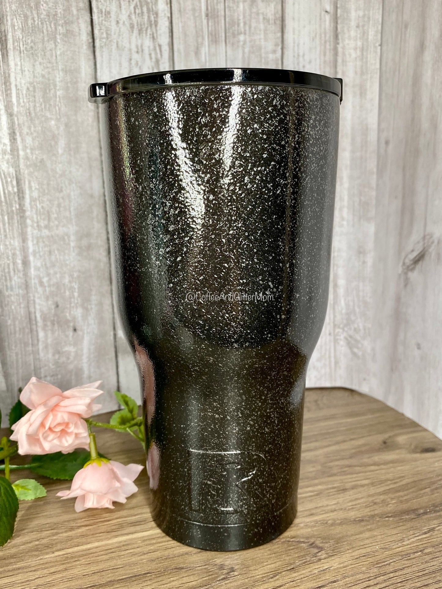 Black Hammered Tumbler