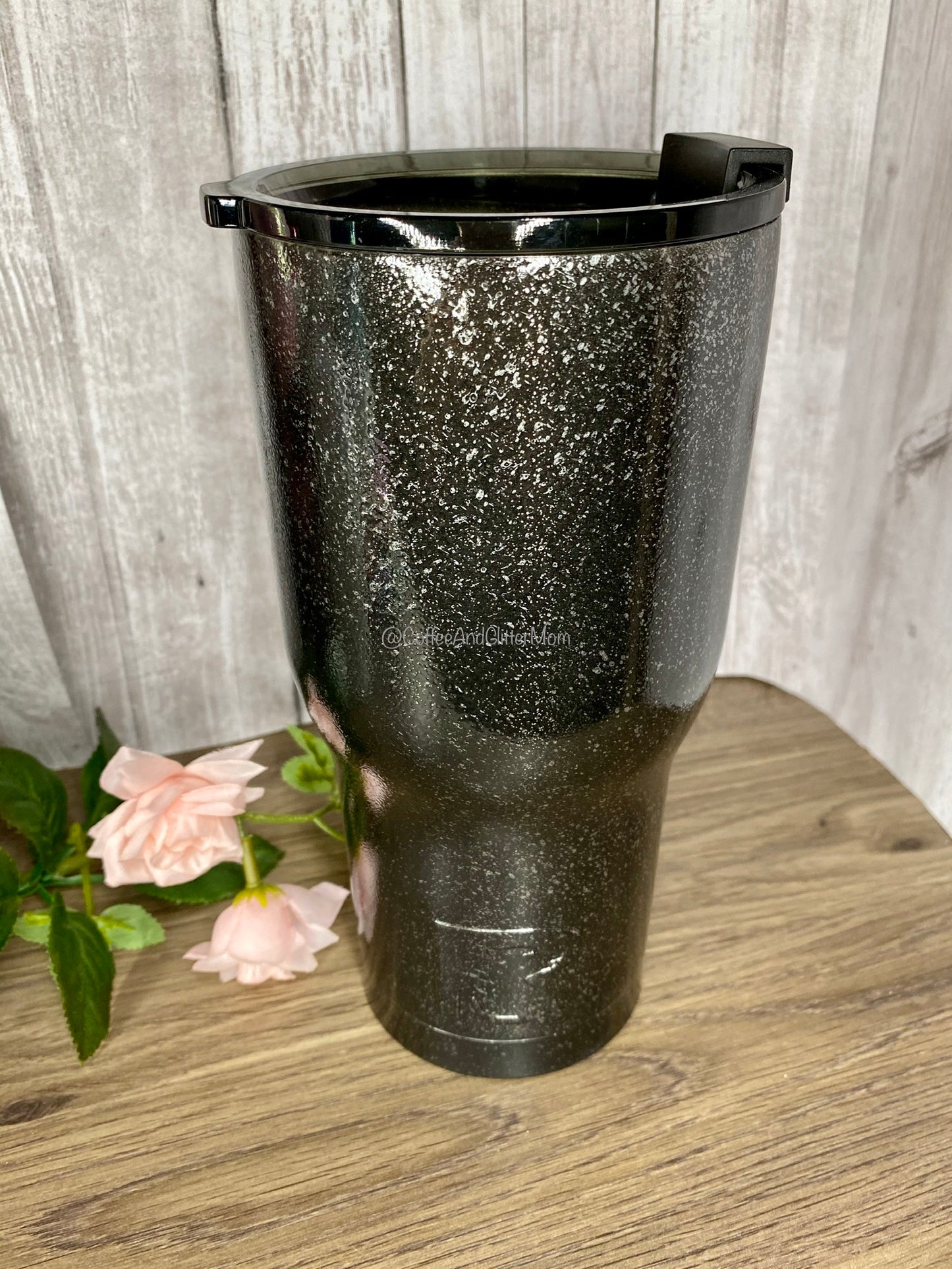 Black Hammered Tumbler