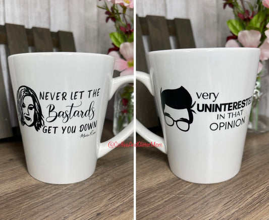 Let the Bastards / Uninterested 12oz Ceramic Mug