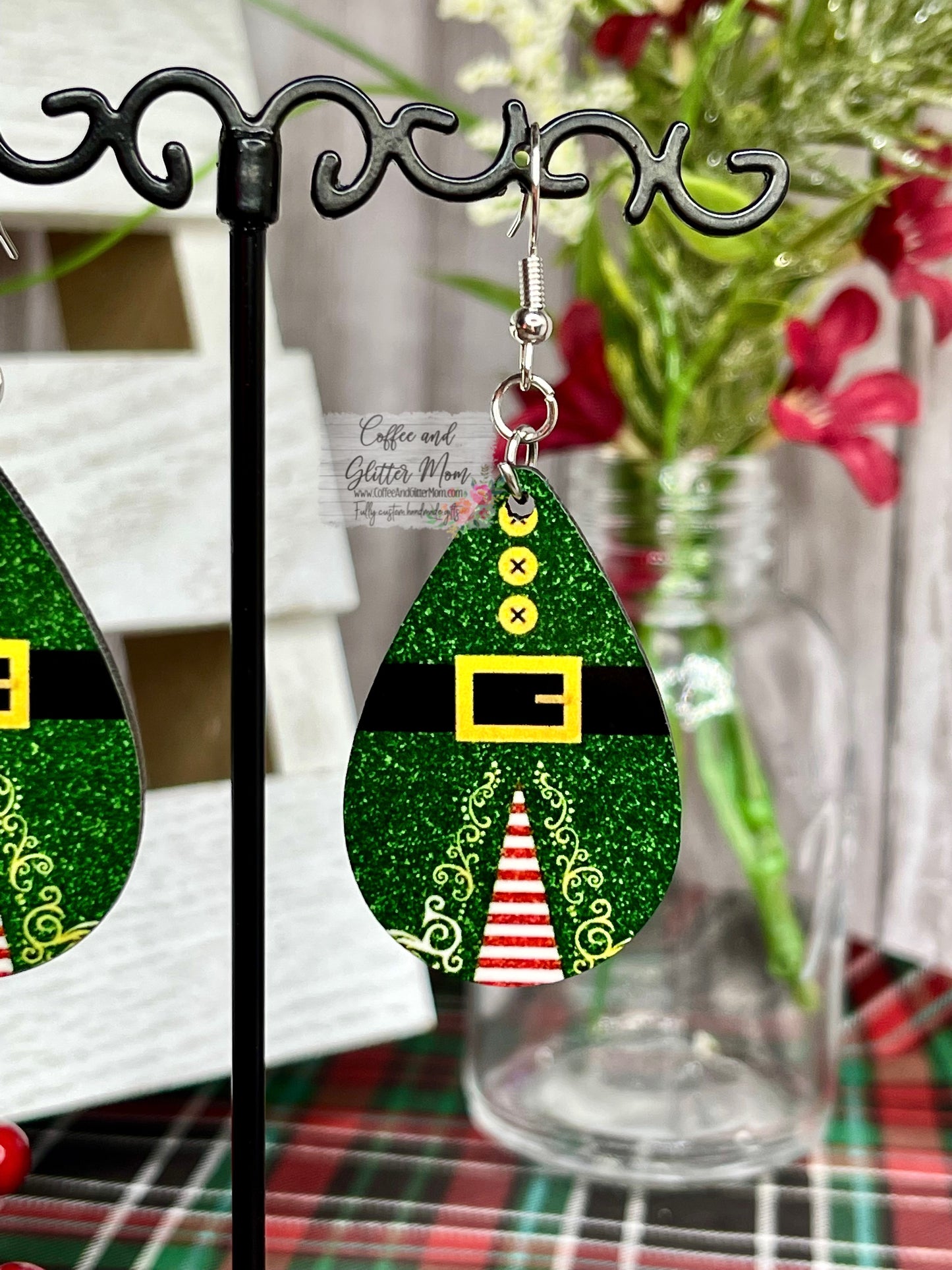 Christmas Elf Attire Earrings