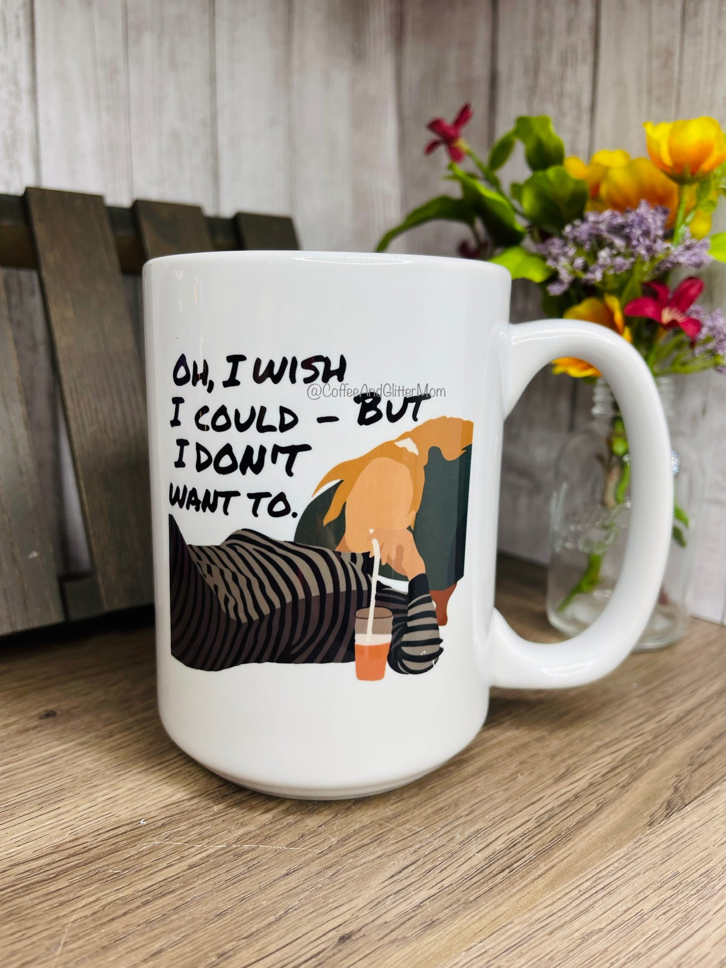 Wish I Could Phoebe Friends Ceramic Mug