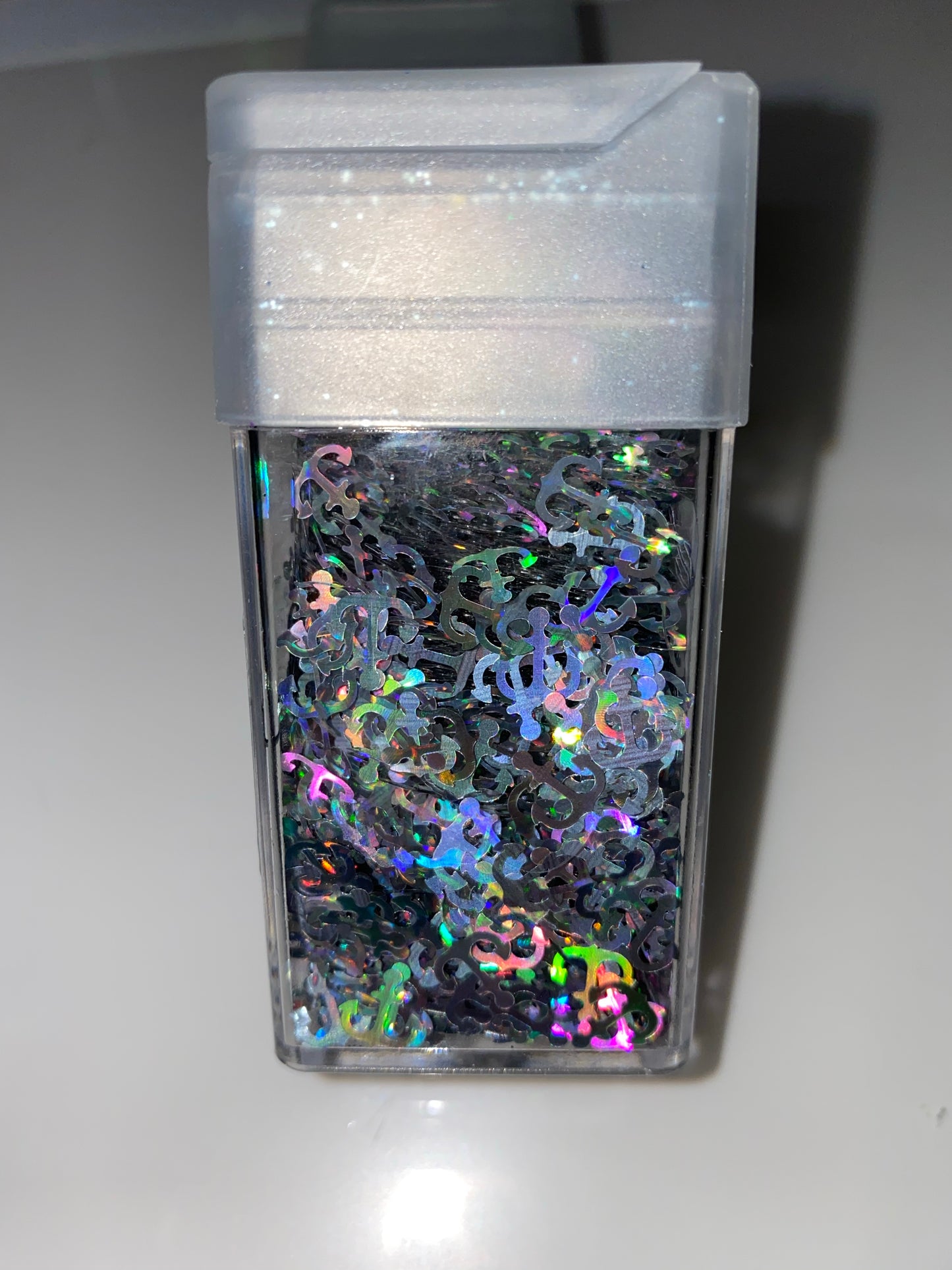 Silver Holographic Anchors