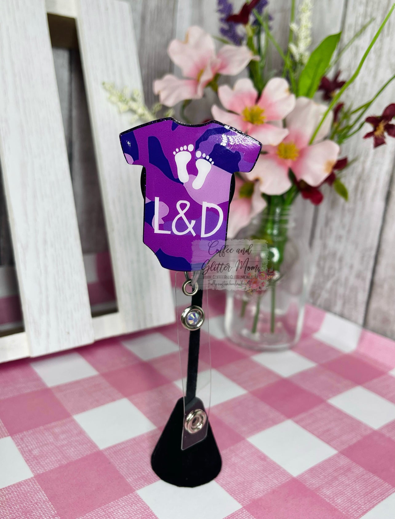 L&D Onesie Badge Reel