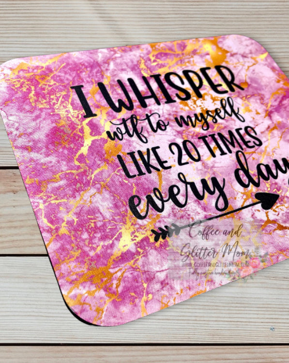 Whisper WTf Mouse Pad