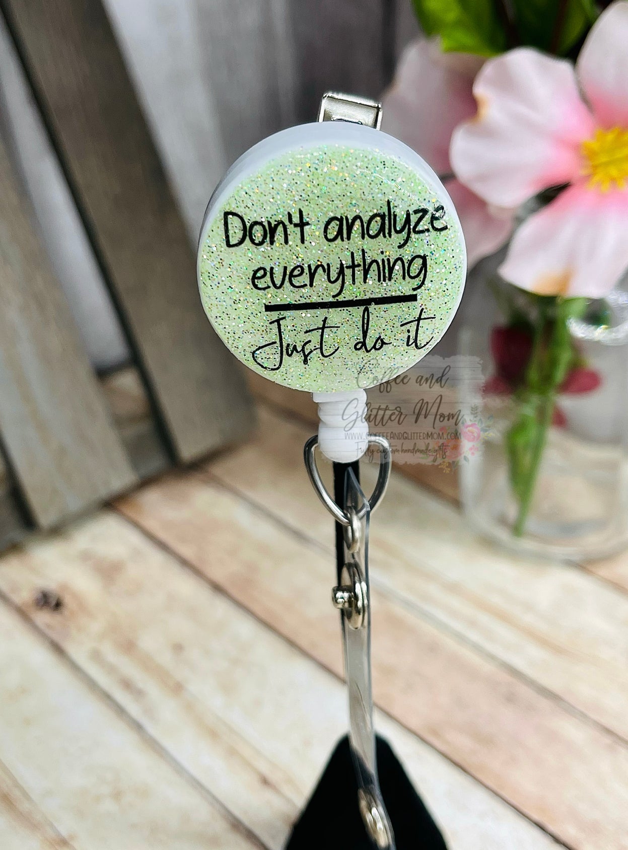 Don’t Analyze Just Do It Greys Badge Reel