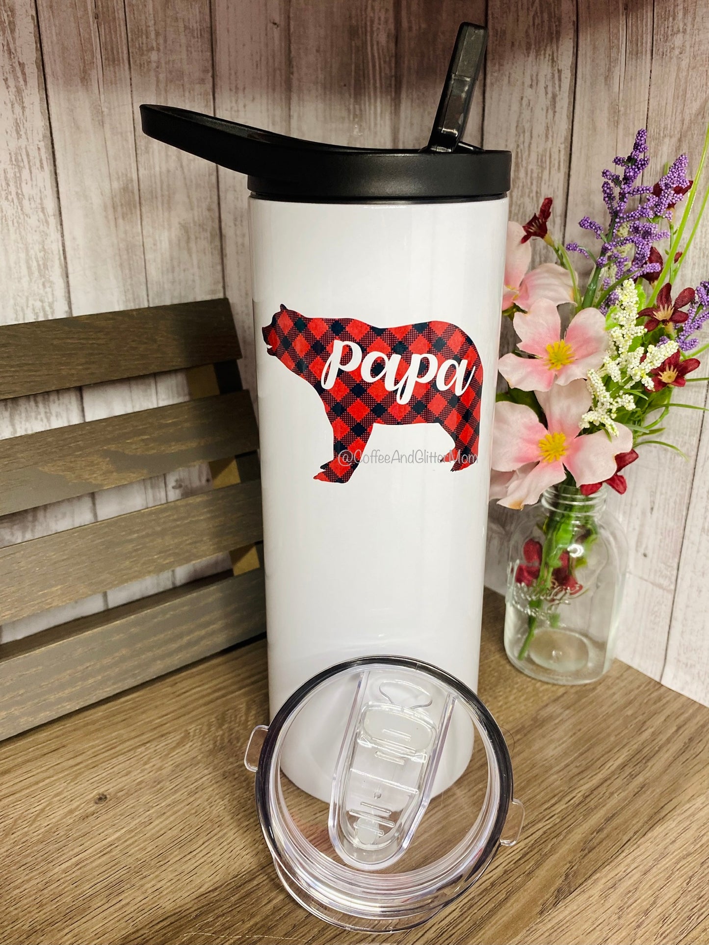 Papa Bear 25oz Skinny