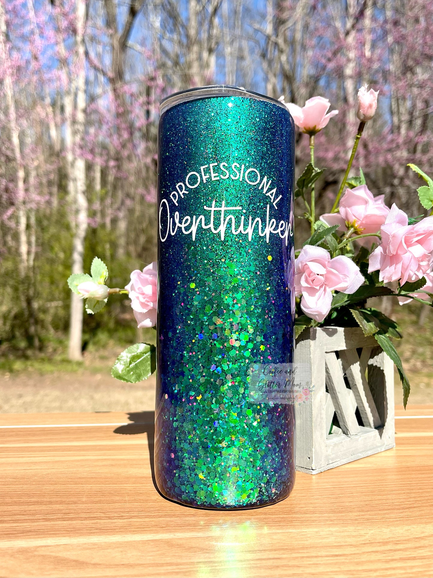 It’s Fine/Professional Overthinker 20oz Skinny Tumbler
