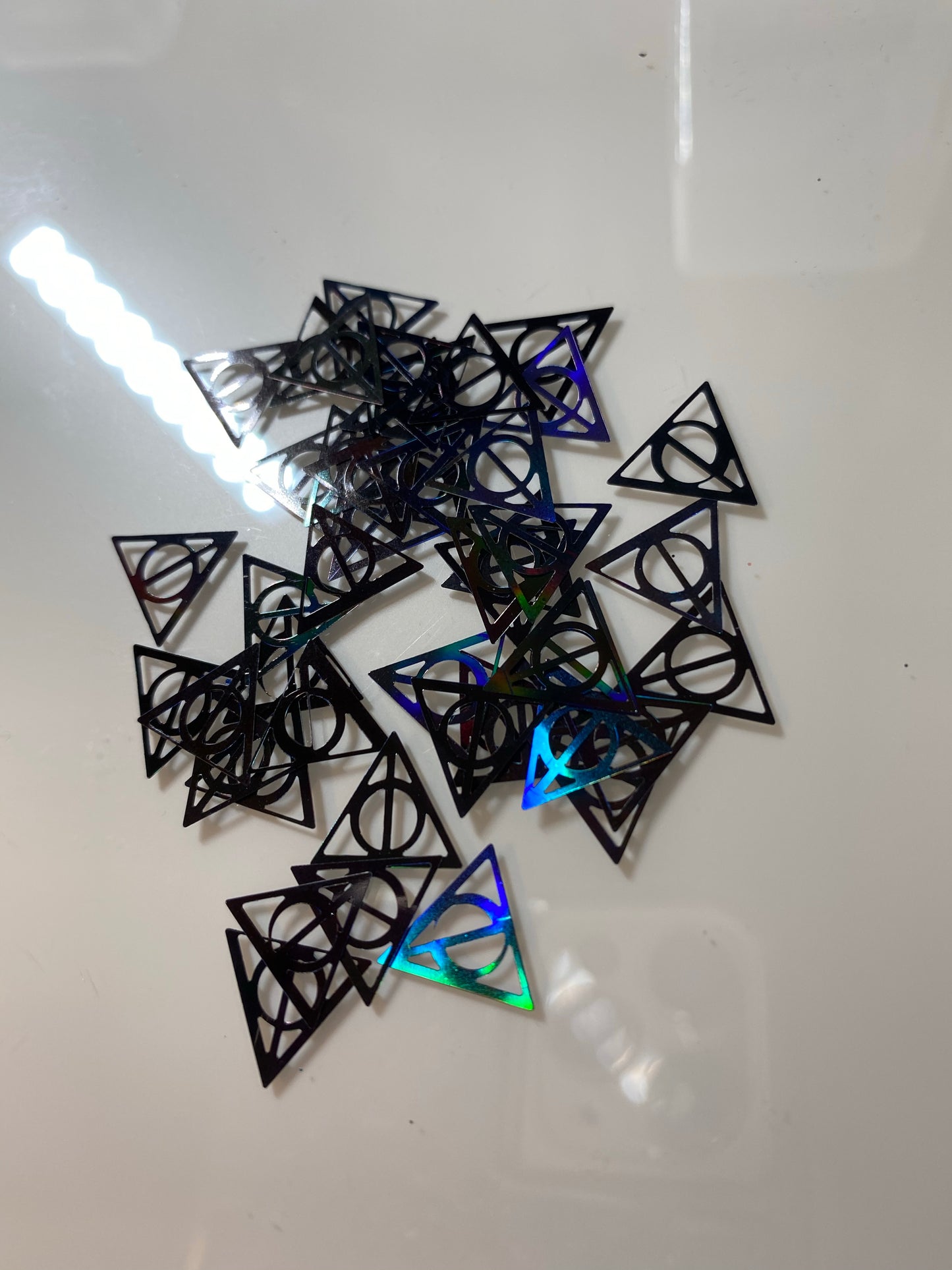Black Holo Triangles