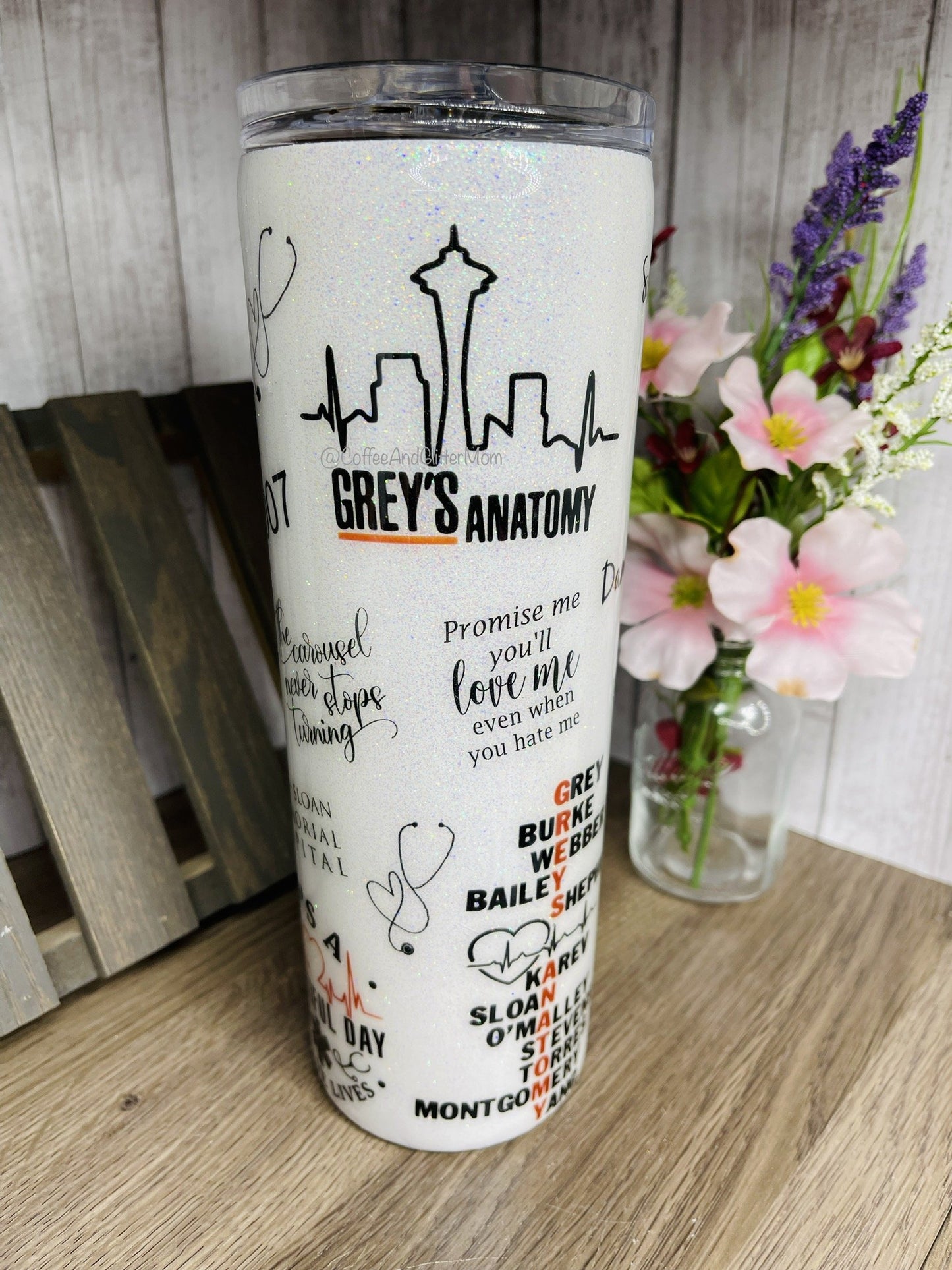 Grey’s Unstoppable 20oz Skinny Tumbler