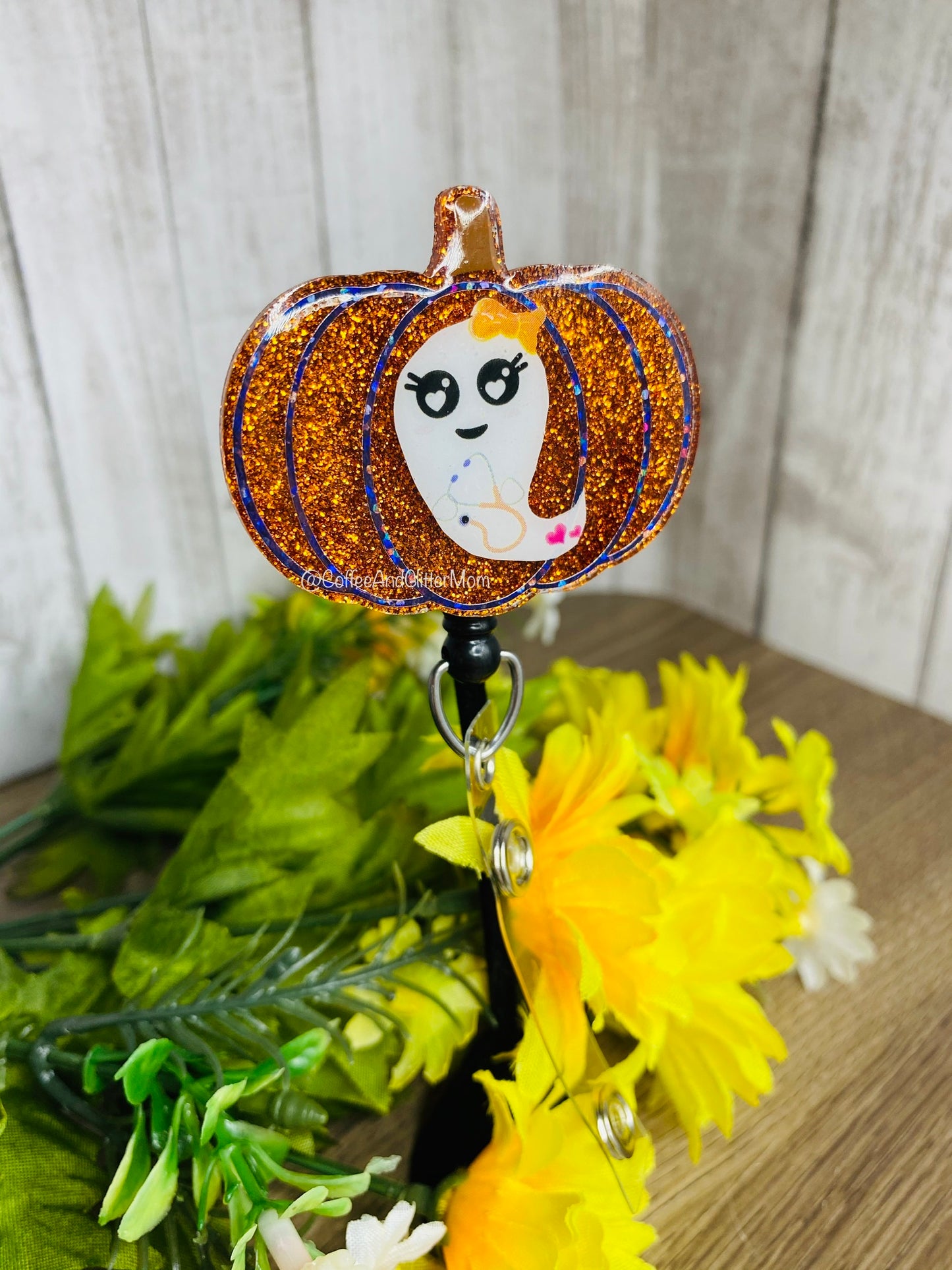 Ghost Pumpkin Badge Reel