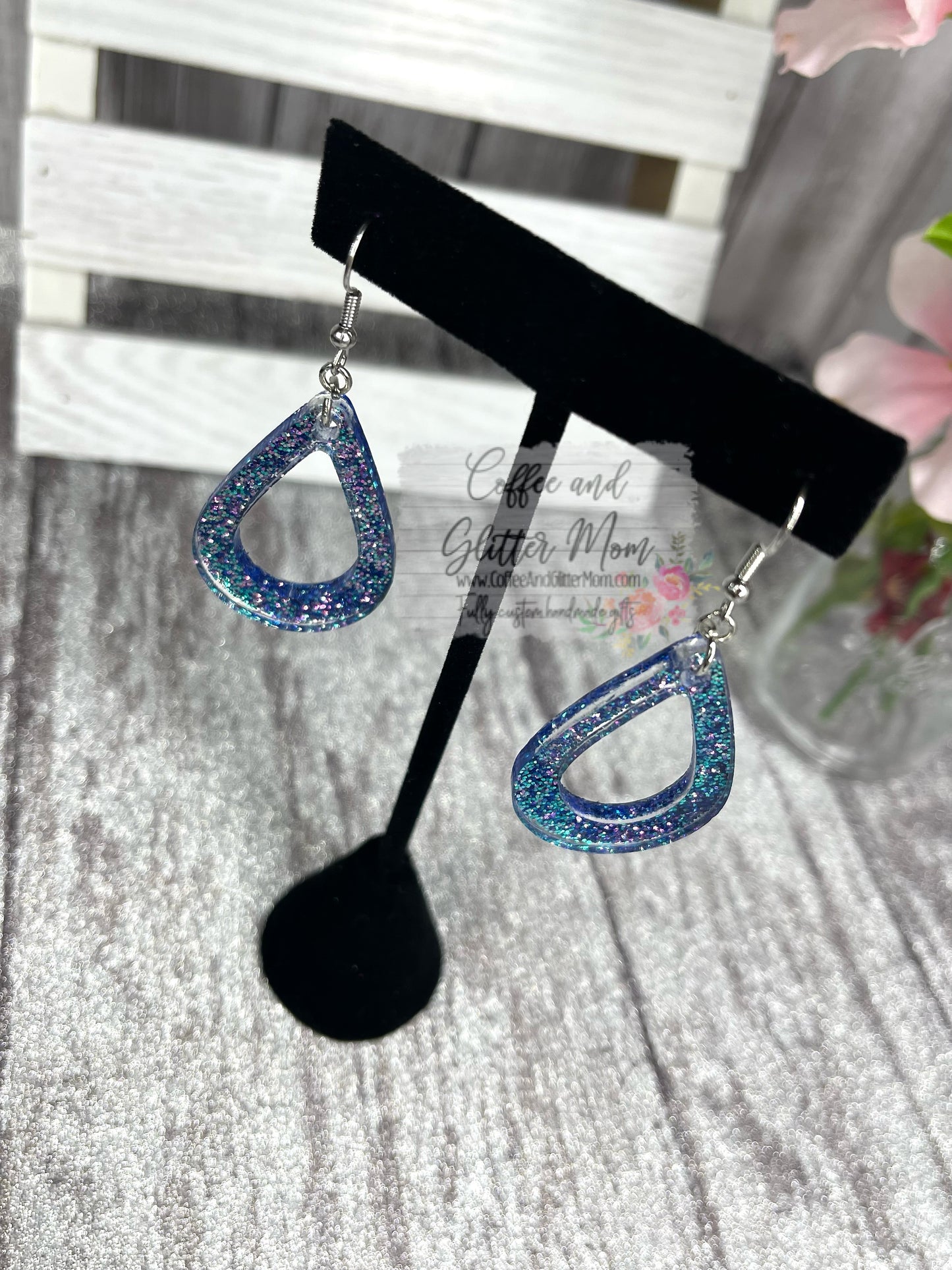 Mystic Color Shift Teardrop Earrings