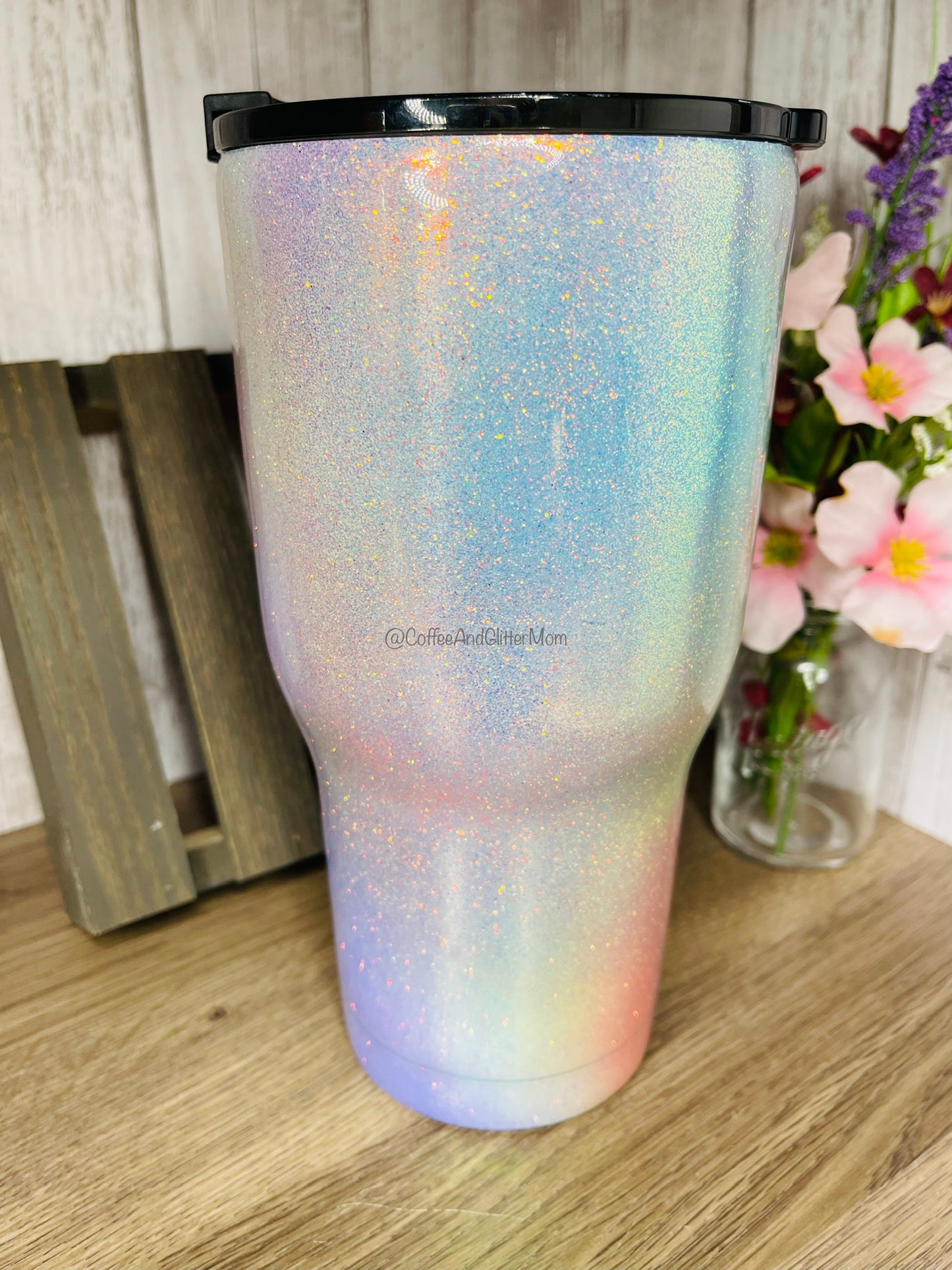Summer Vibes Tie-Dye 30oz Slim Curve