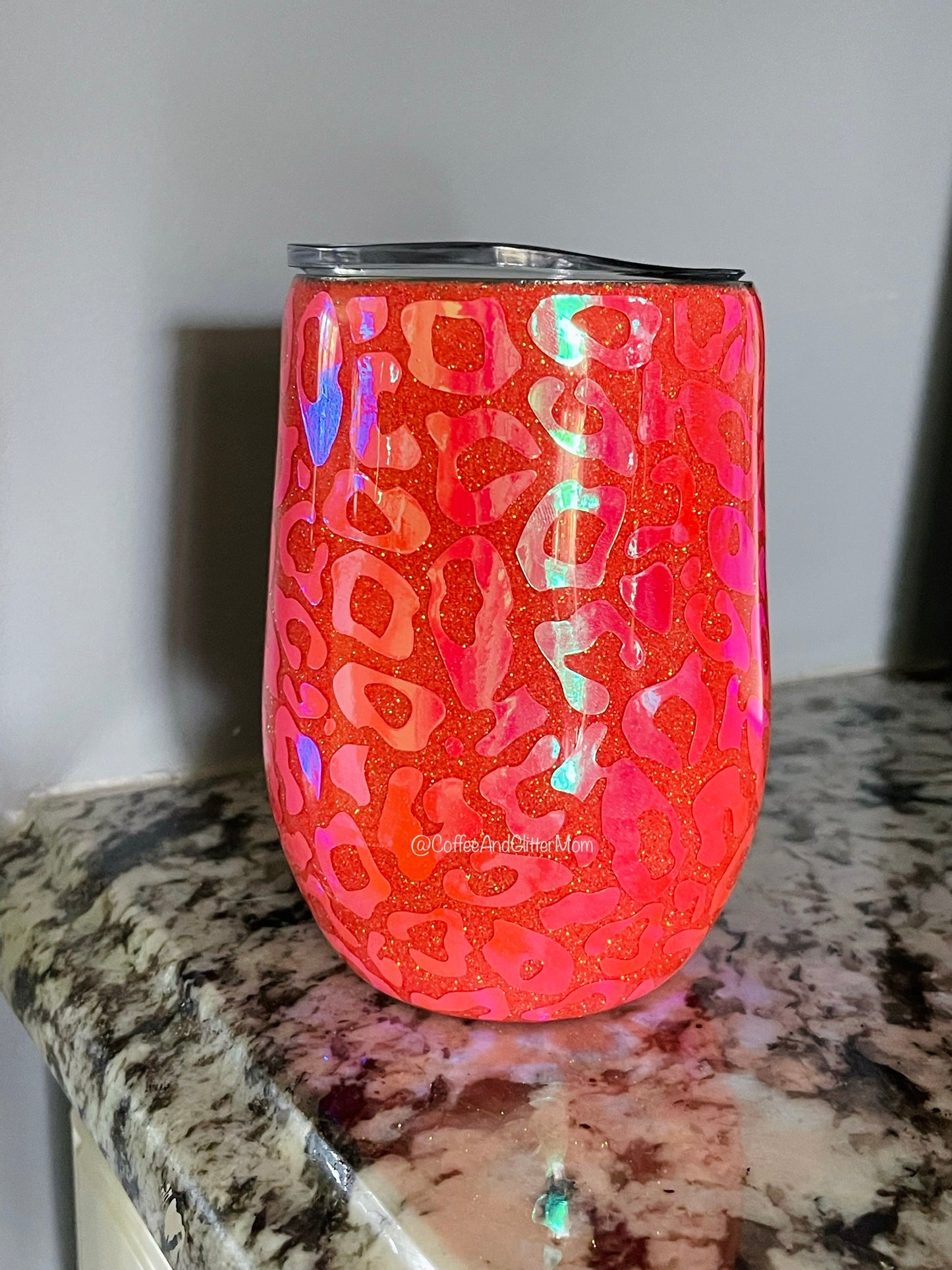 Sunfire Animal Print Wine Tumbler