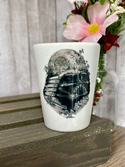 Building Vader Shot Glass