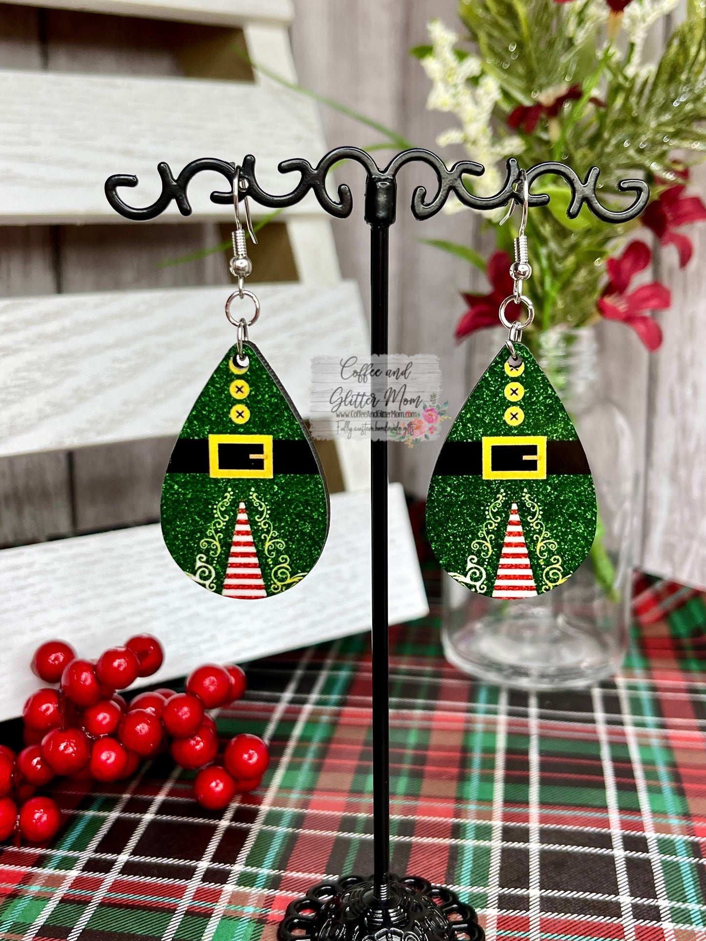 Christmas Elf Attire Earrings