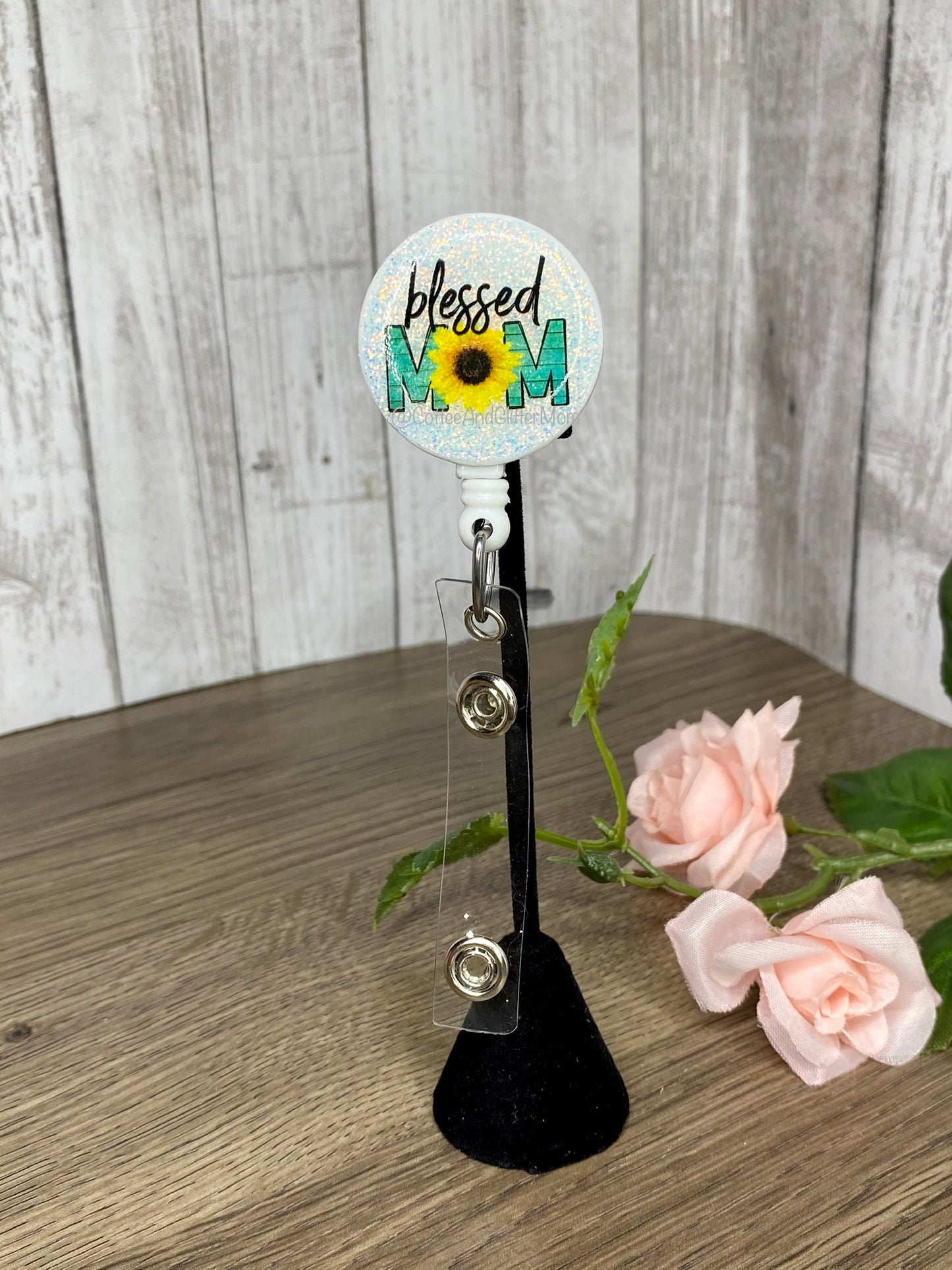 PREORDER Blessed Mom Badge Reel