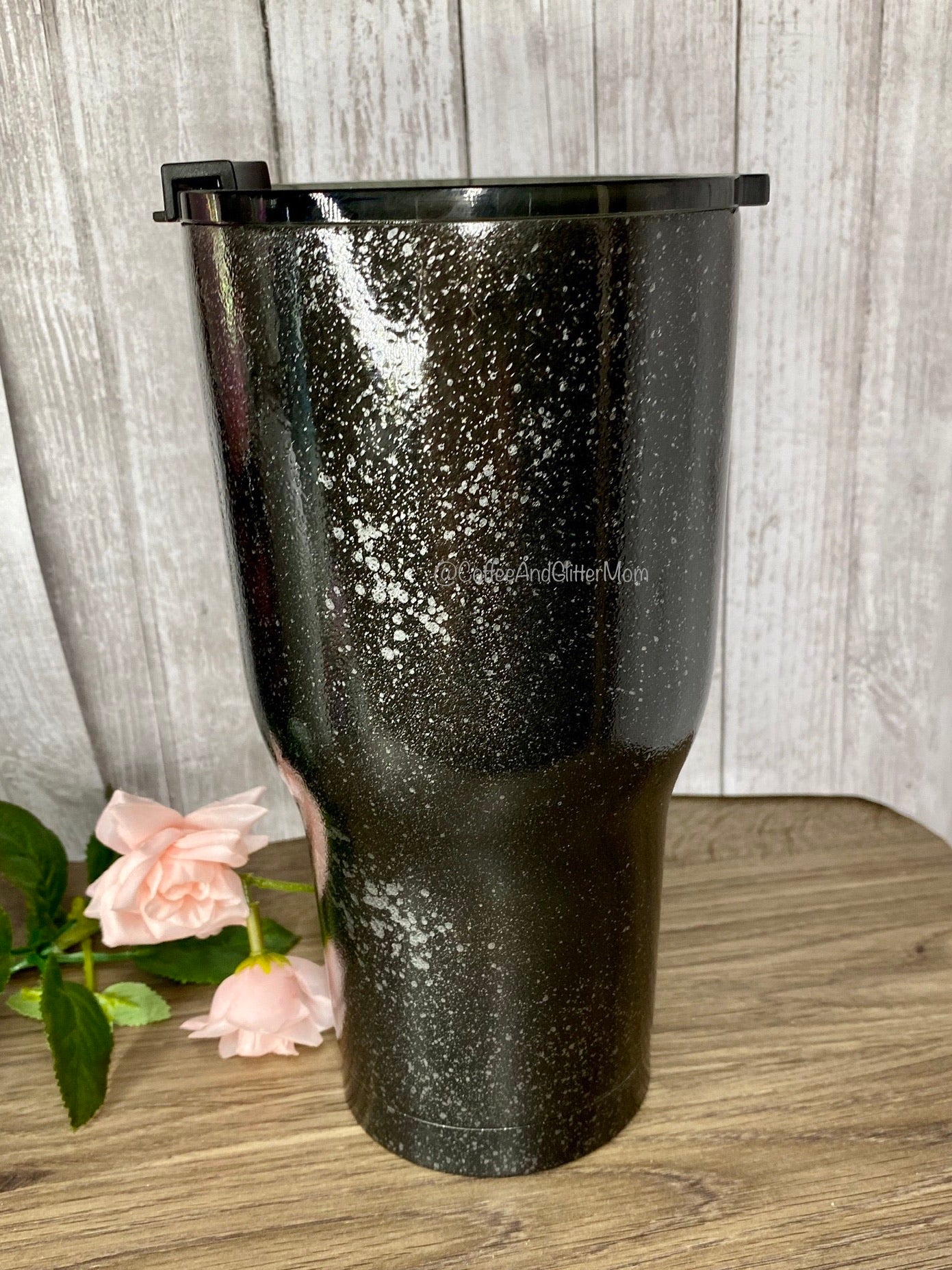 Black Hammered Tumbler