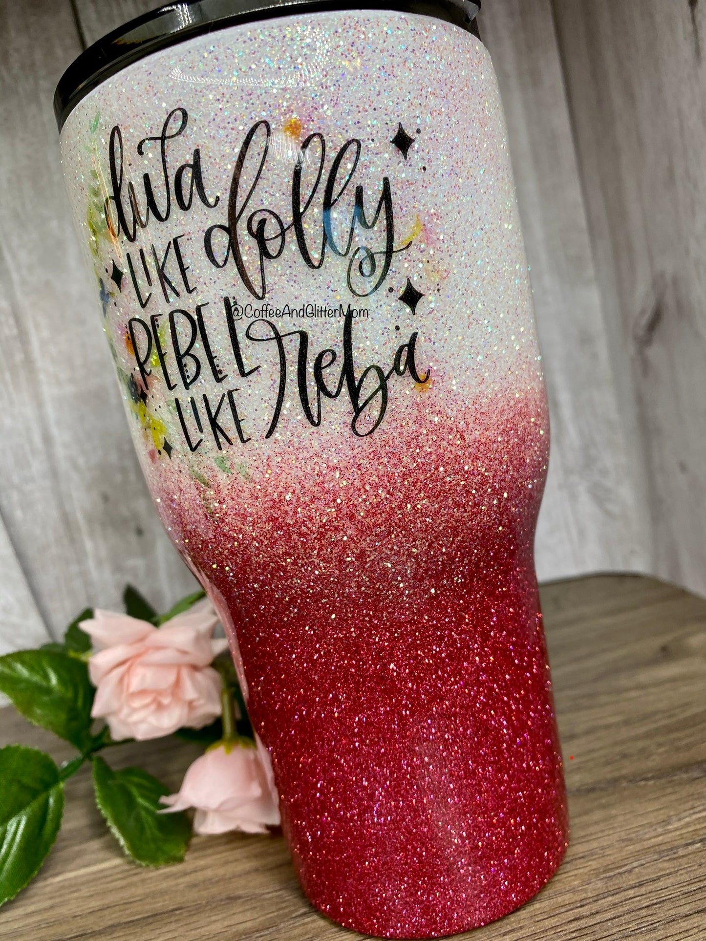 Rebel like Reba Diva like Dolly 20oz Rtic