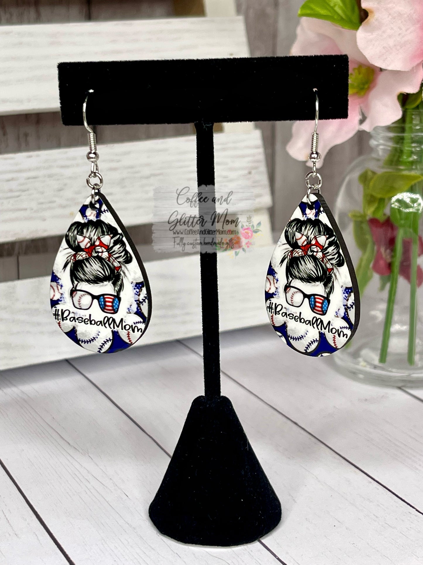 Baseball Mom Earrings