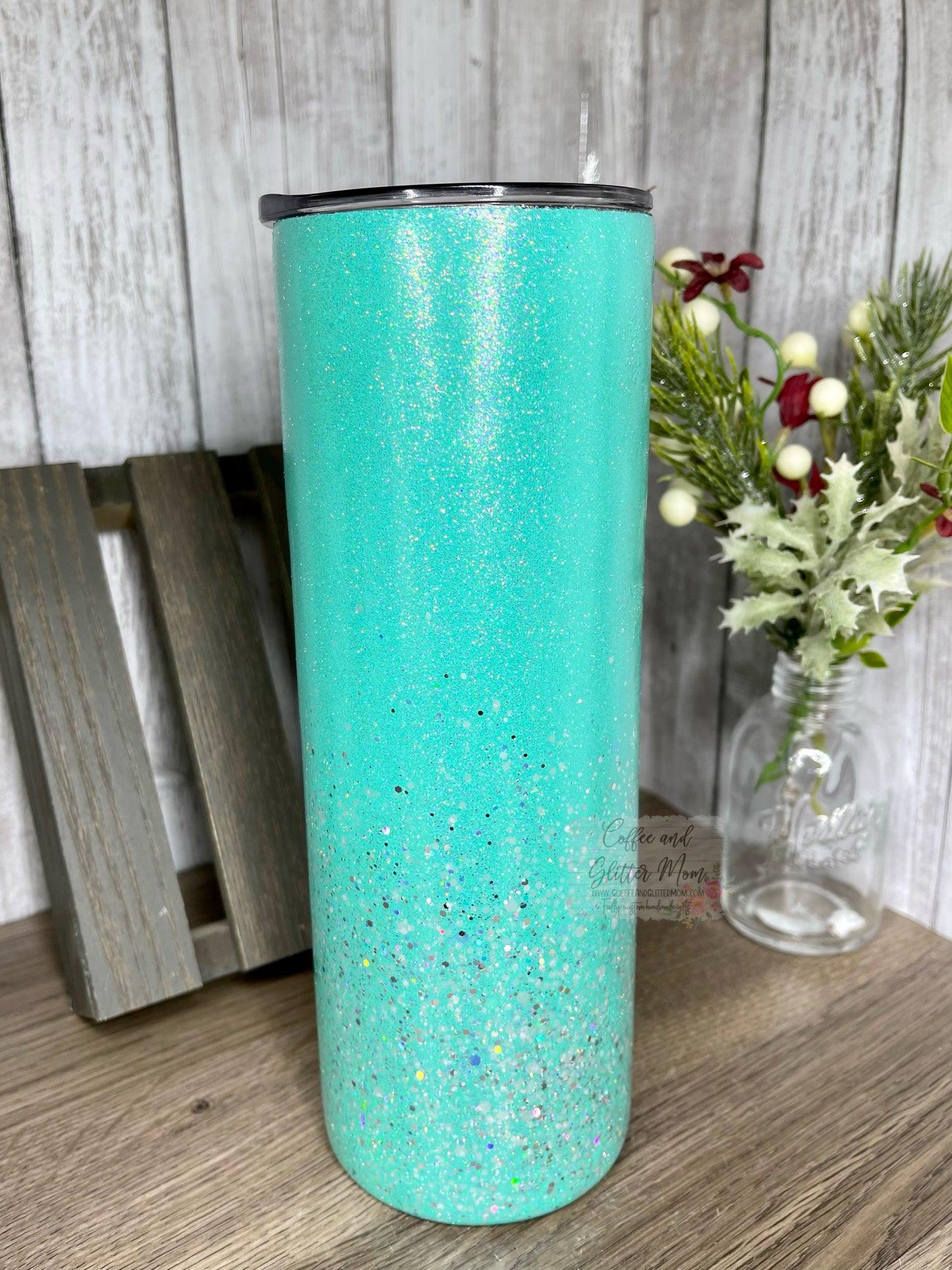 Classy Teal 20oz Skinny