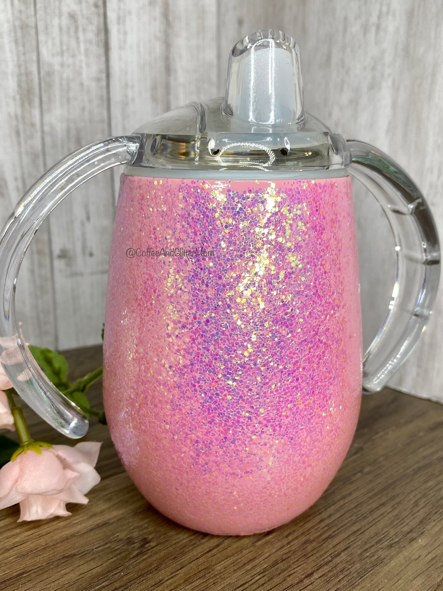 Light Pink Opal 8oz Sippy Cup