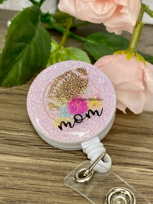 Football Mom Badge Reel
