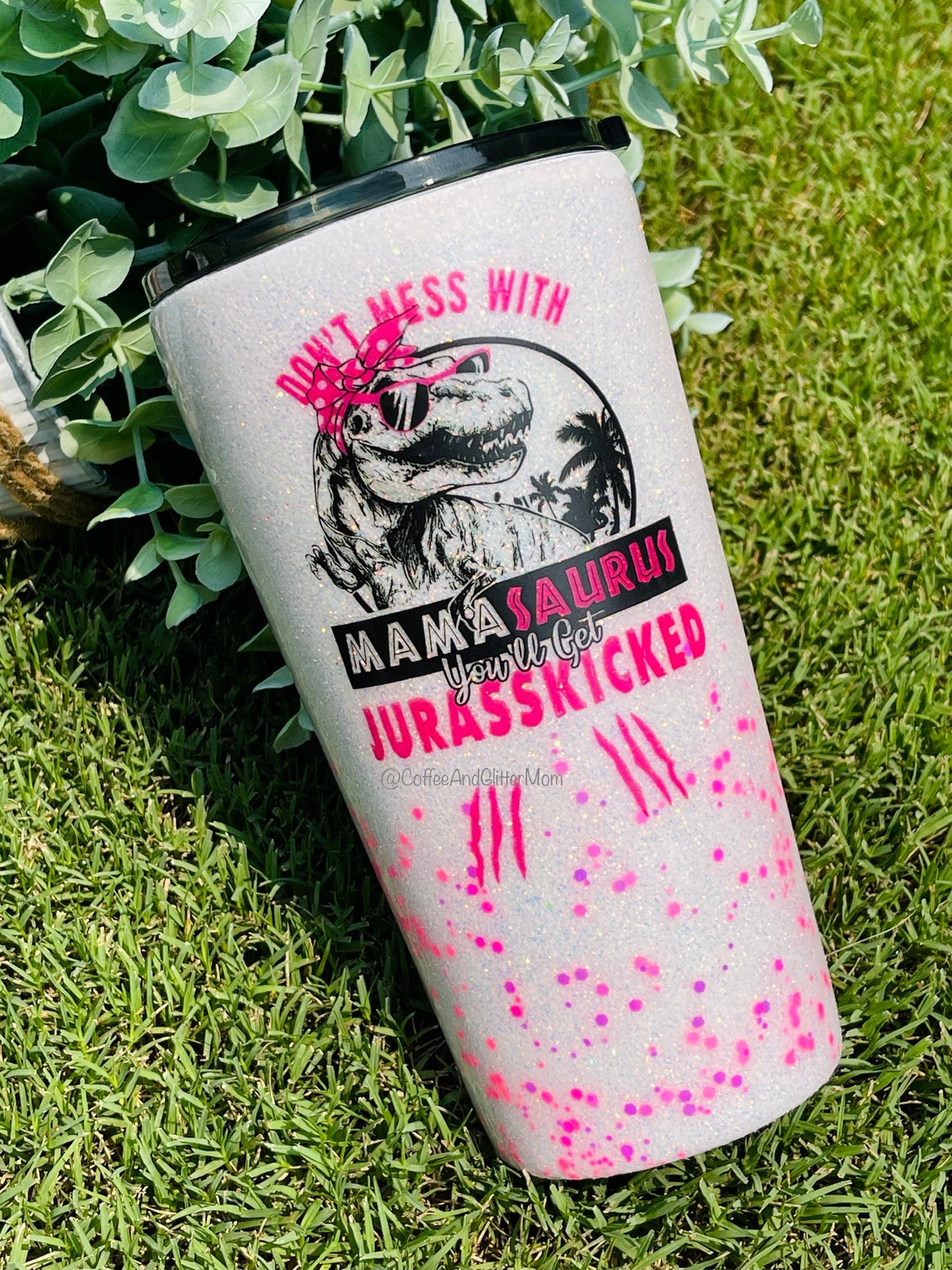 Don’t Mess With Mamasaurus 16oz Slim Pint