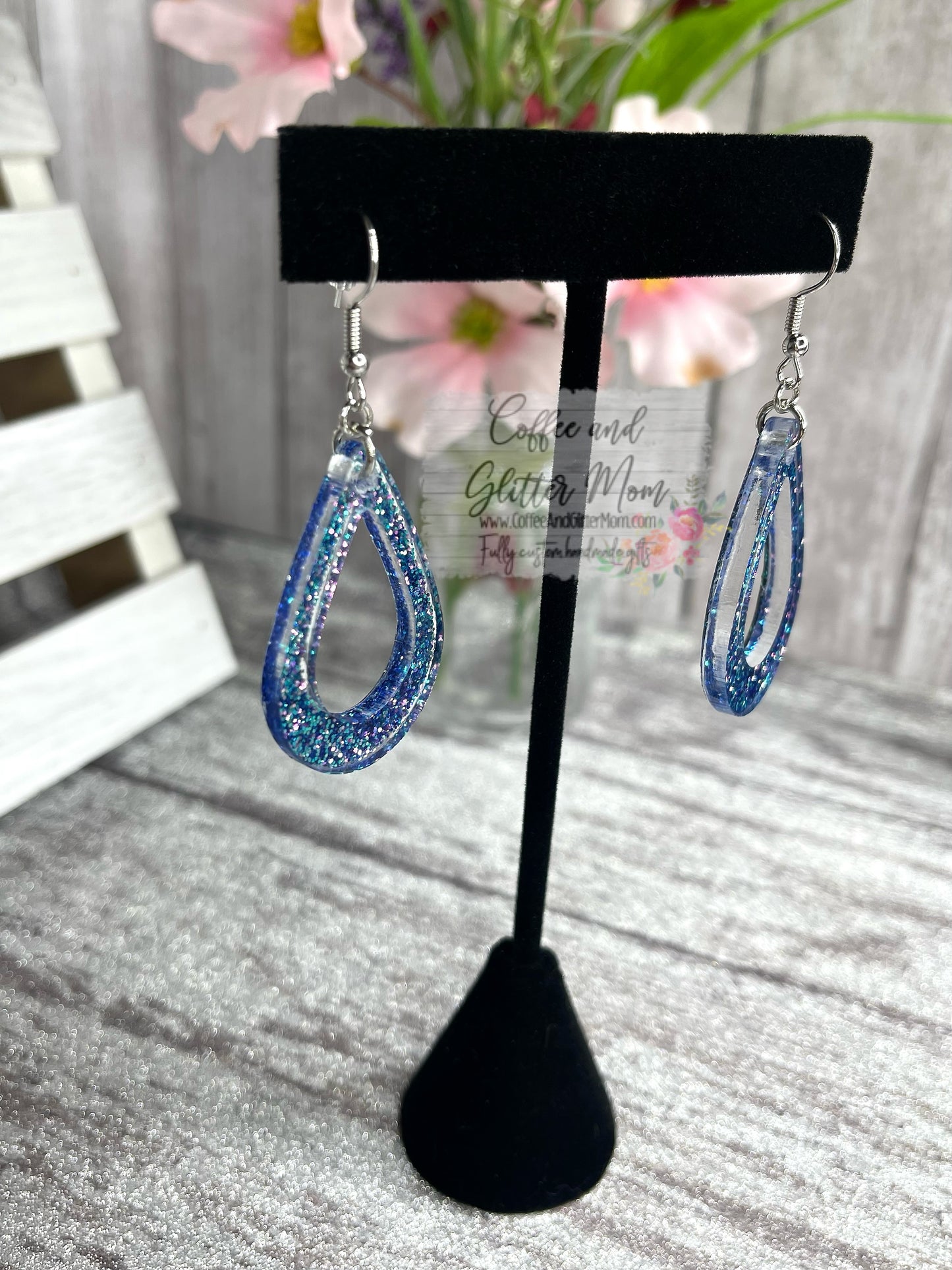 Mystic Color Shift Teardrop Earrings
