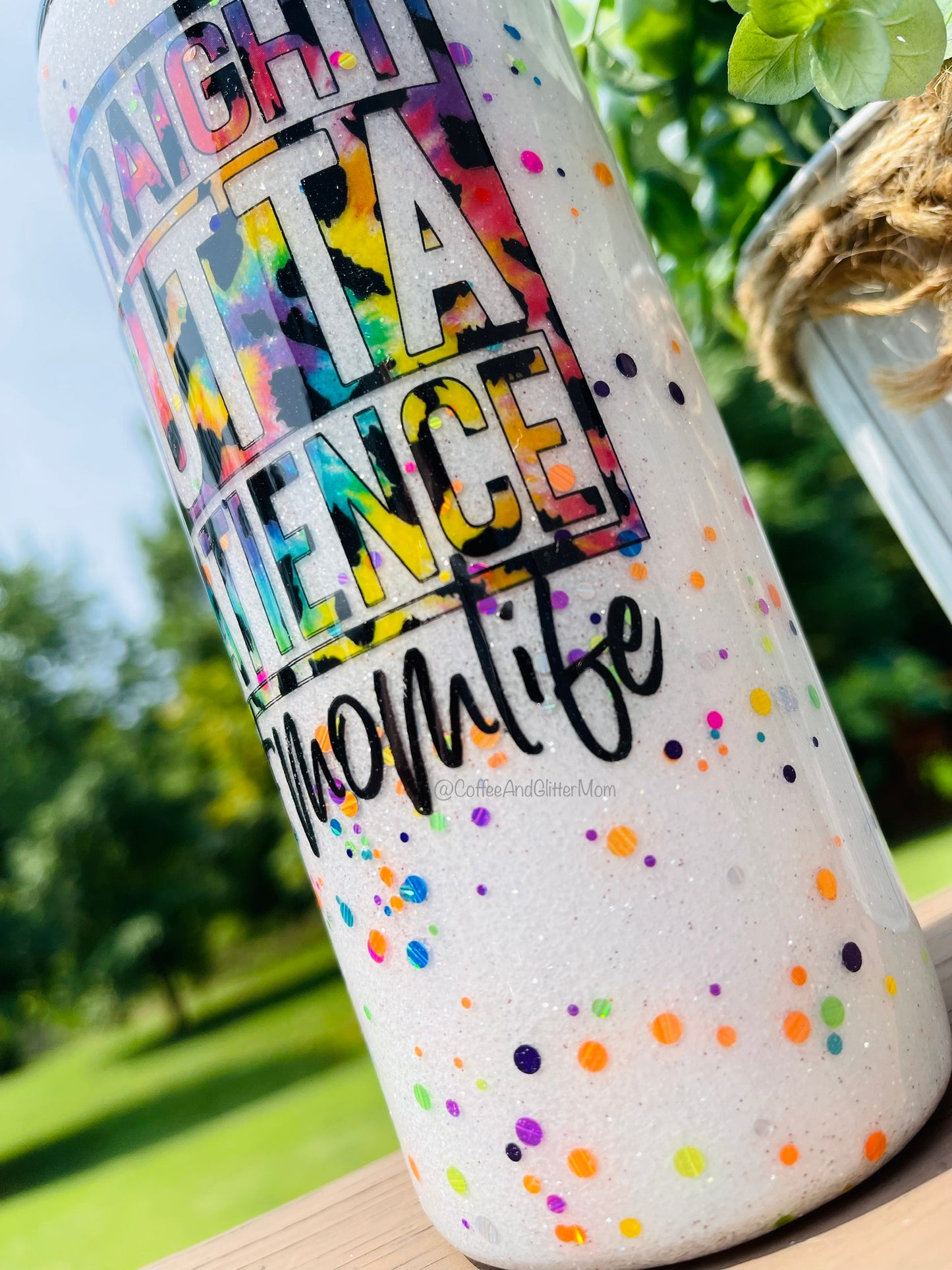 Straight Outta Patience #MomLife 15oz Skinny