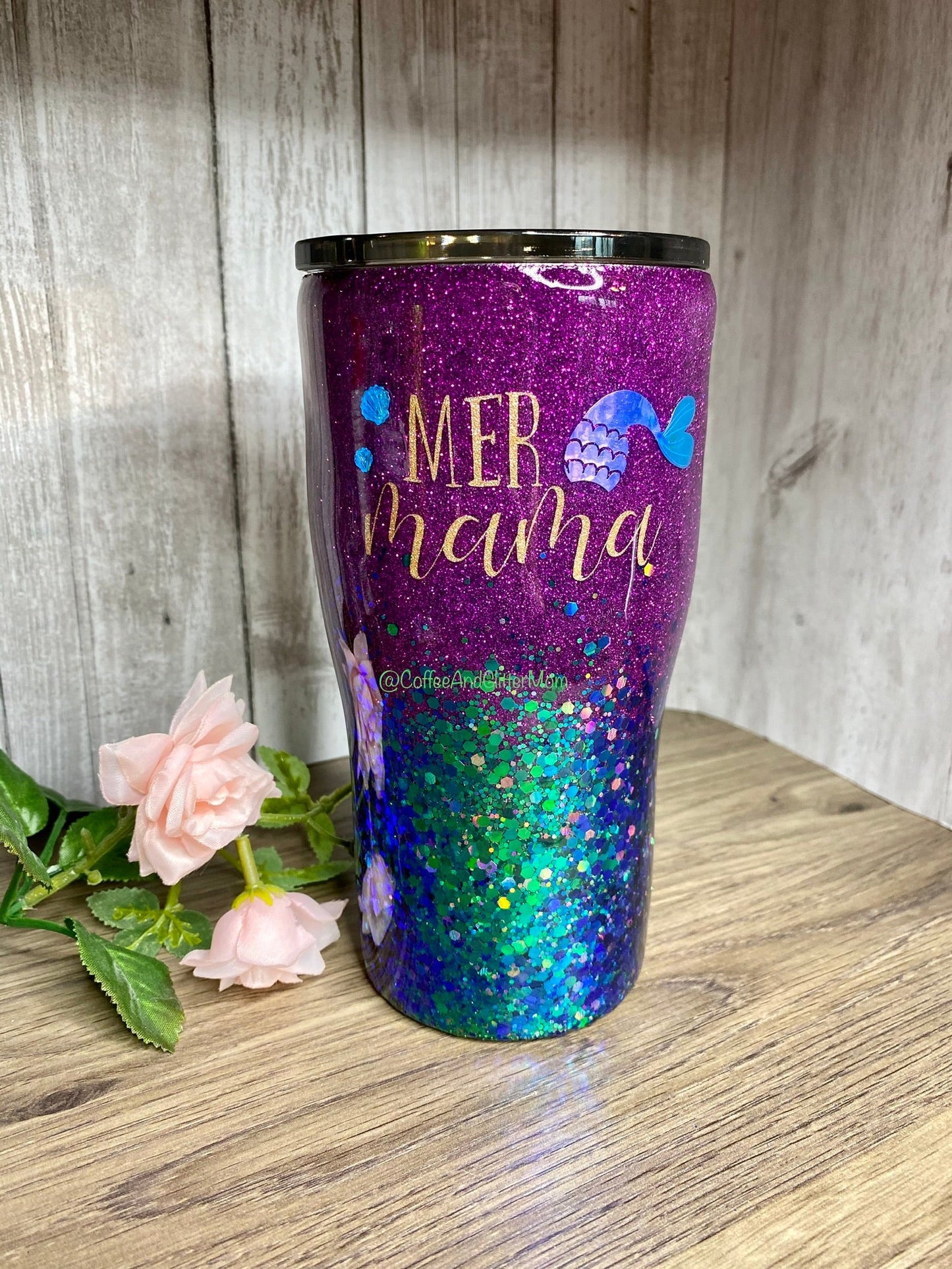 The Into The Deep Plum Tumbler