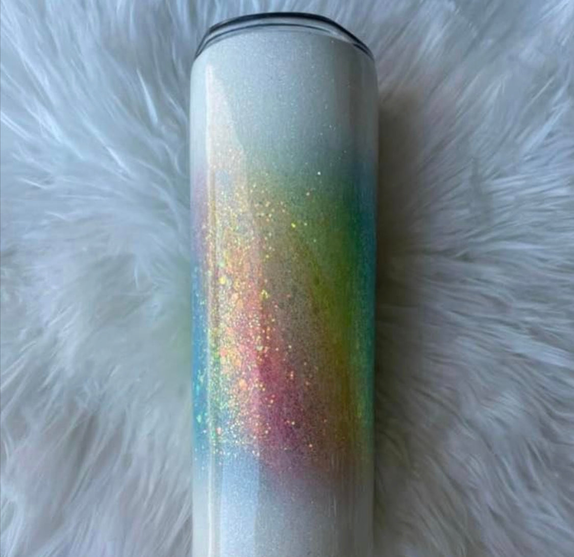 Rainbow Burst Tumbler